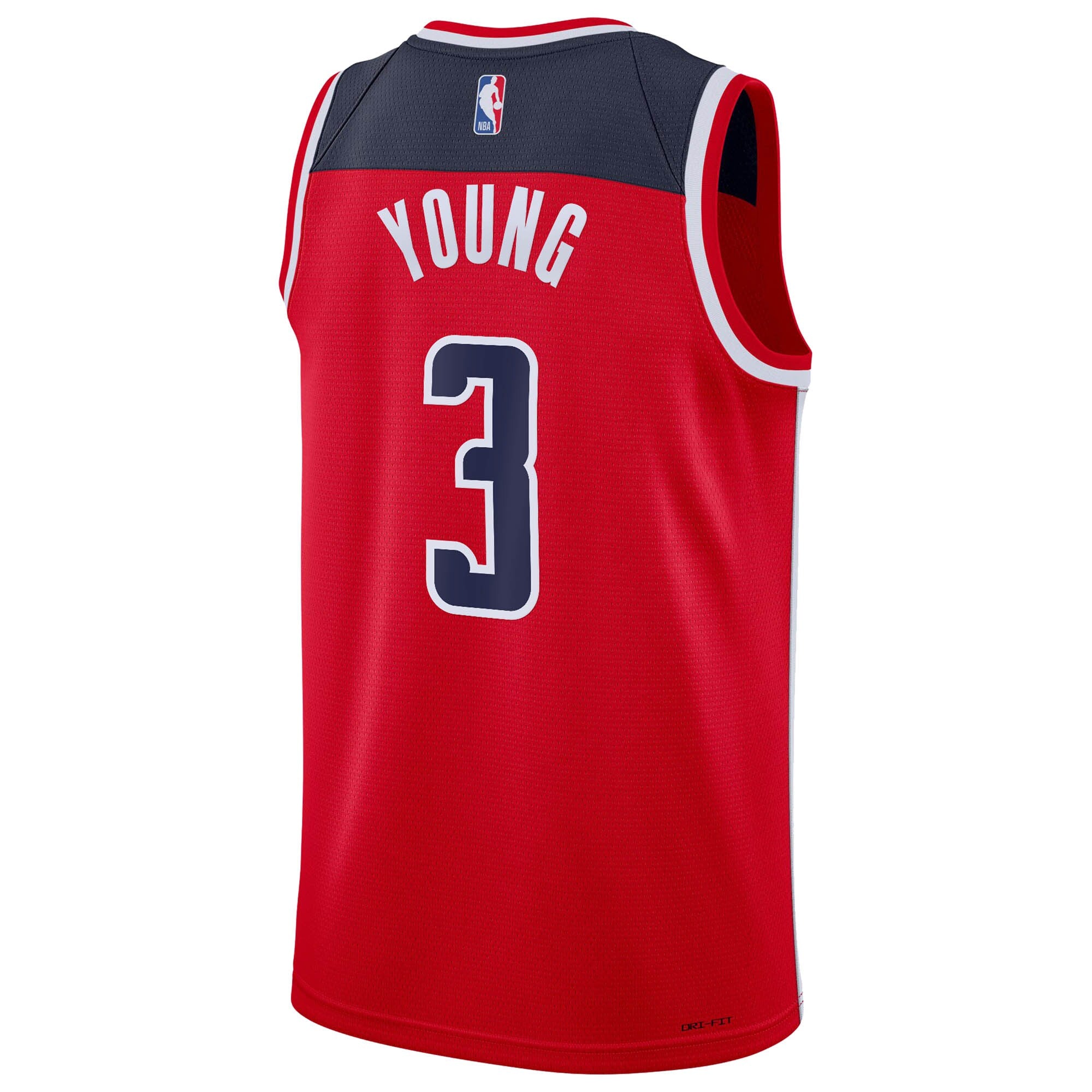 Trae Young Washington Wizards Icon Edition Swingman Jersey - Red - Youth