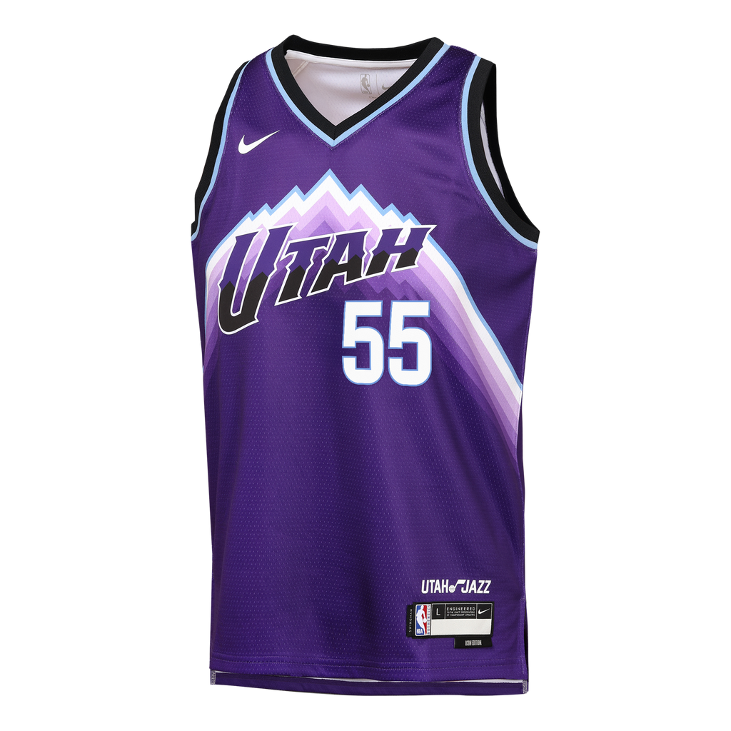 John Konchar Utah Jazz Icon Edition Replica Swingman Jersey - Purple - Youth