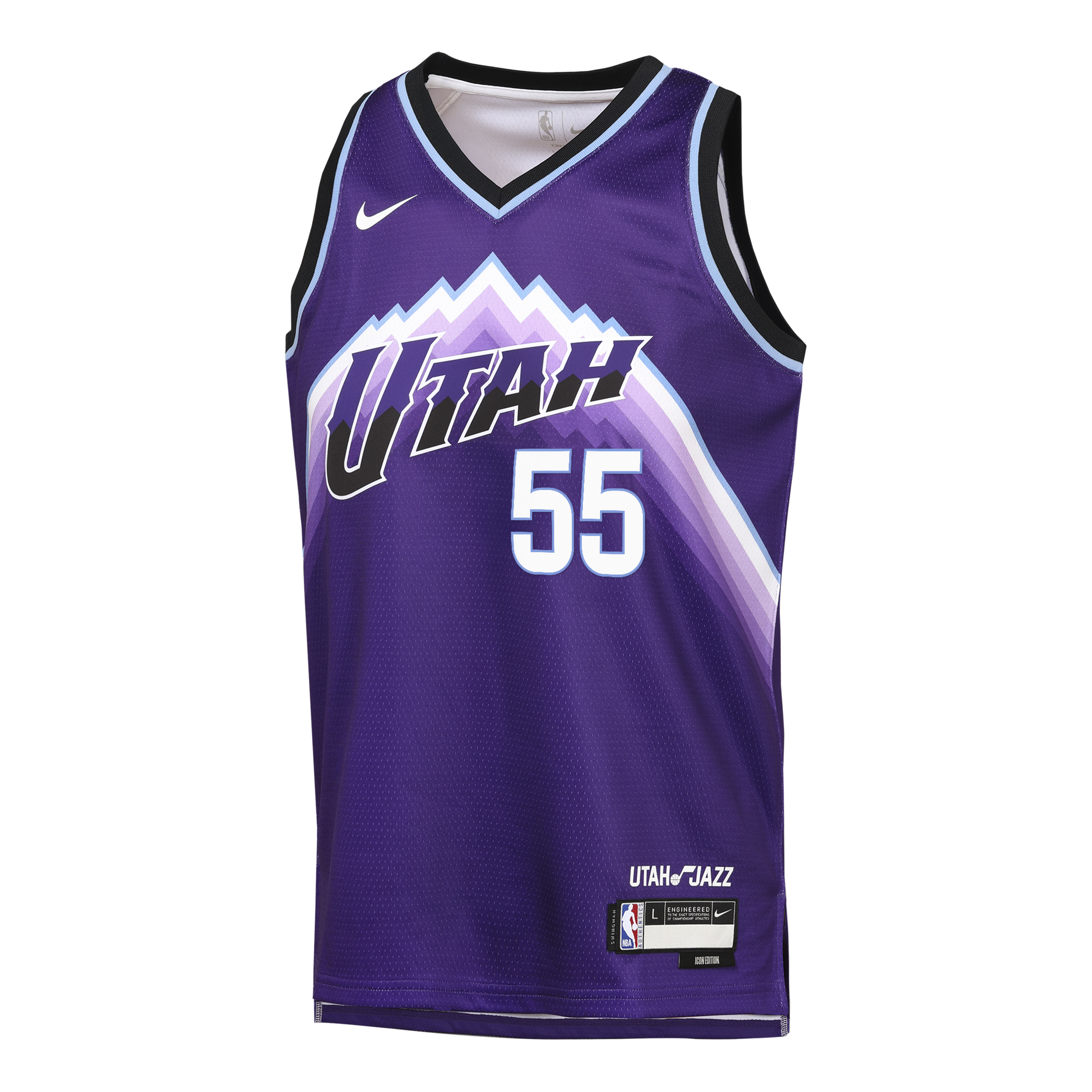 John Konchar Utah Jazz Icon Edition Replica Swingman Jersey - Purple - Youth
