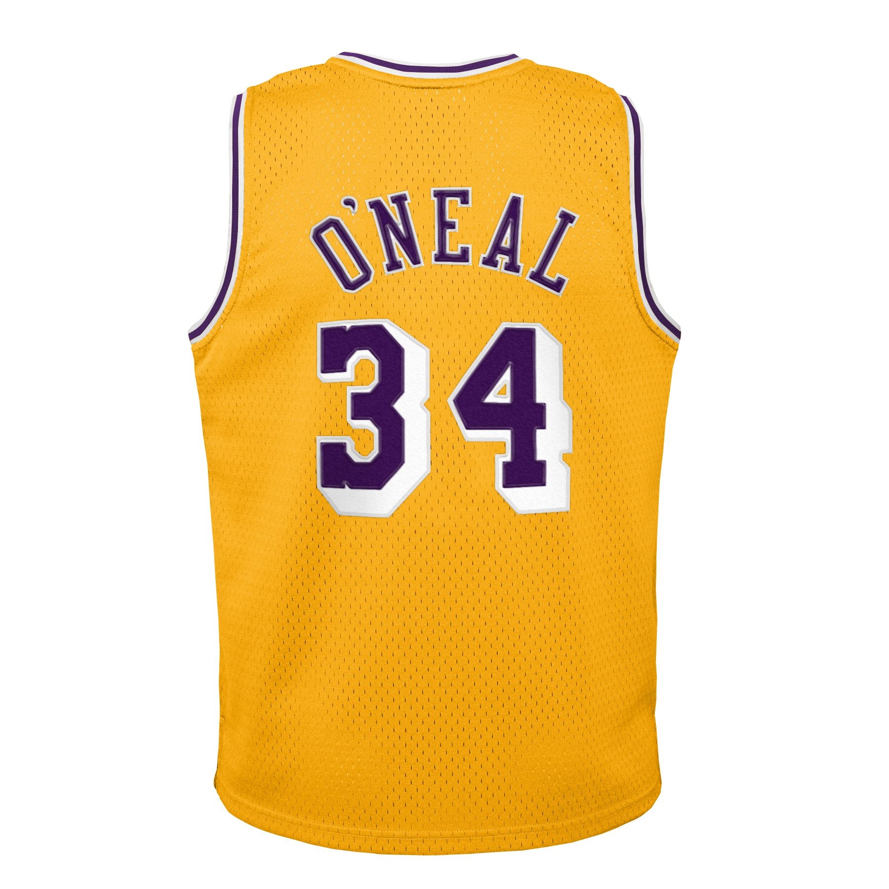 Shaquille O'Neal Los Angeles Lakers Hardwood Classics Road Jersey - Youth