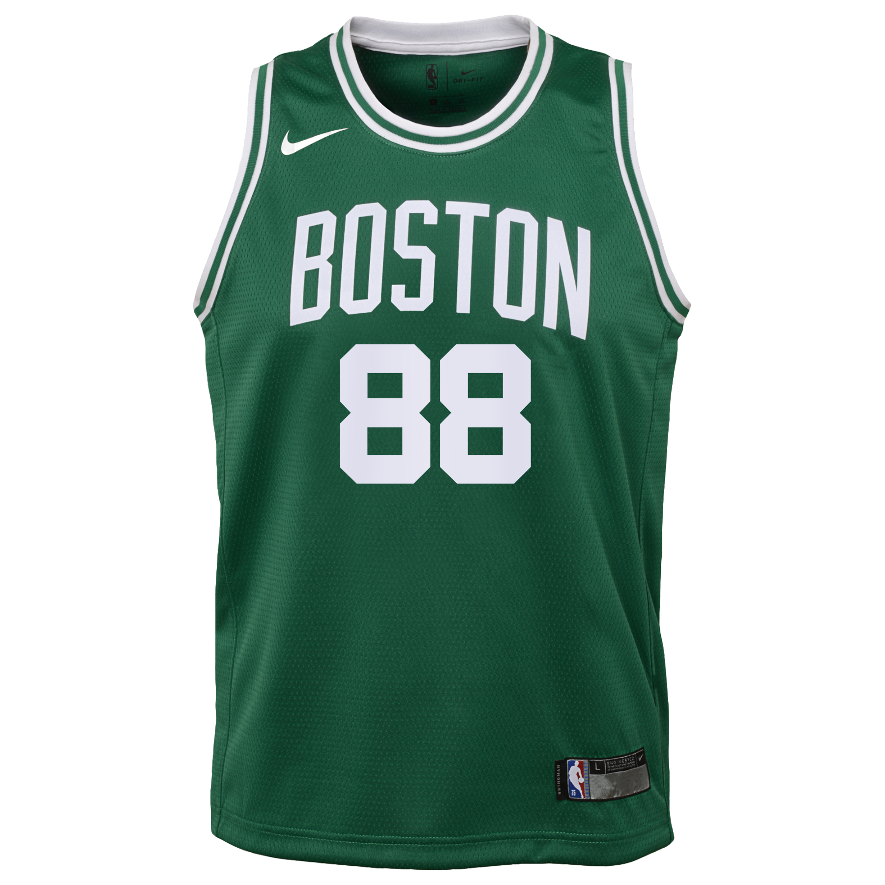 Neemias Queta Boston Celtics Icon Edition Swingman Jersey - Kelly Green - Youth