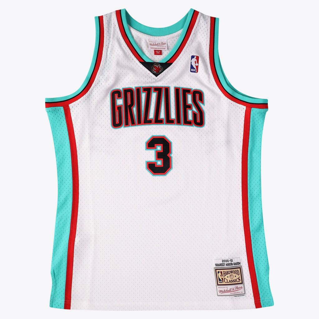 Shareef Abdur-Rahim Vancouver Grizzlies 2000 Authentic Swingman Jersey - White