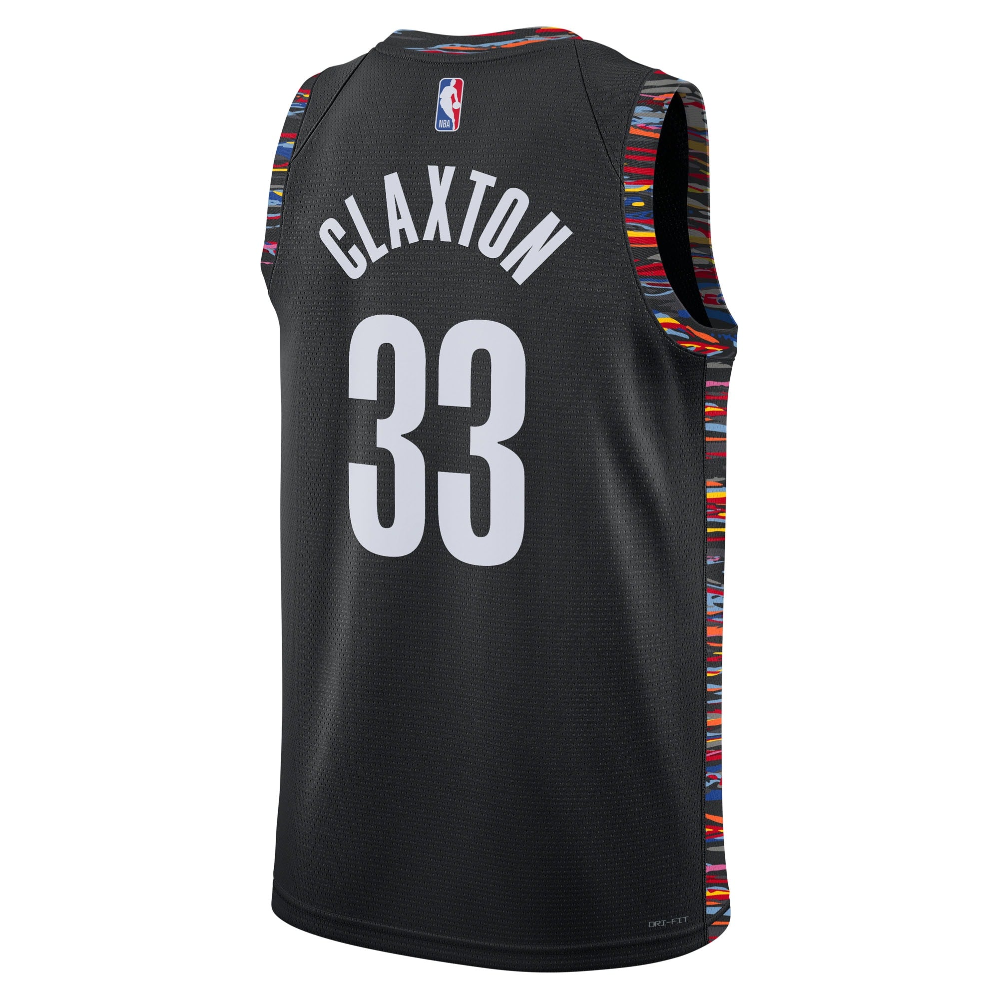 Nic Claxton Brooklyn Nets 2025/26 City Edition Swingman Jersey - Black - Unisex