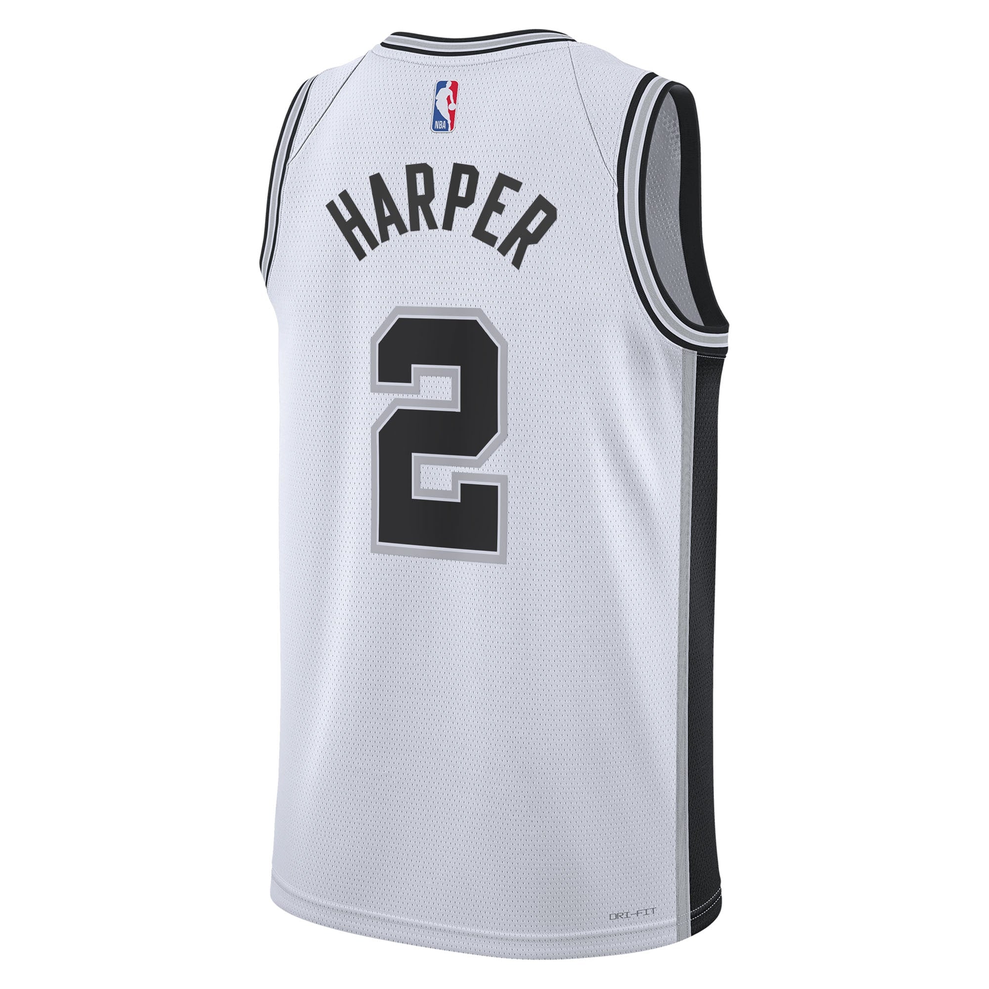 Dylan Harper San Antonio Spurs 2025 Swingman Association Jersey - White - Youth