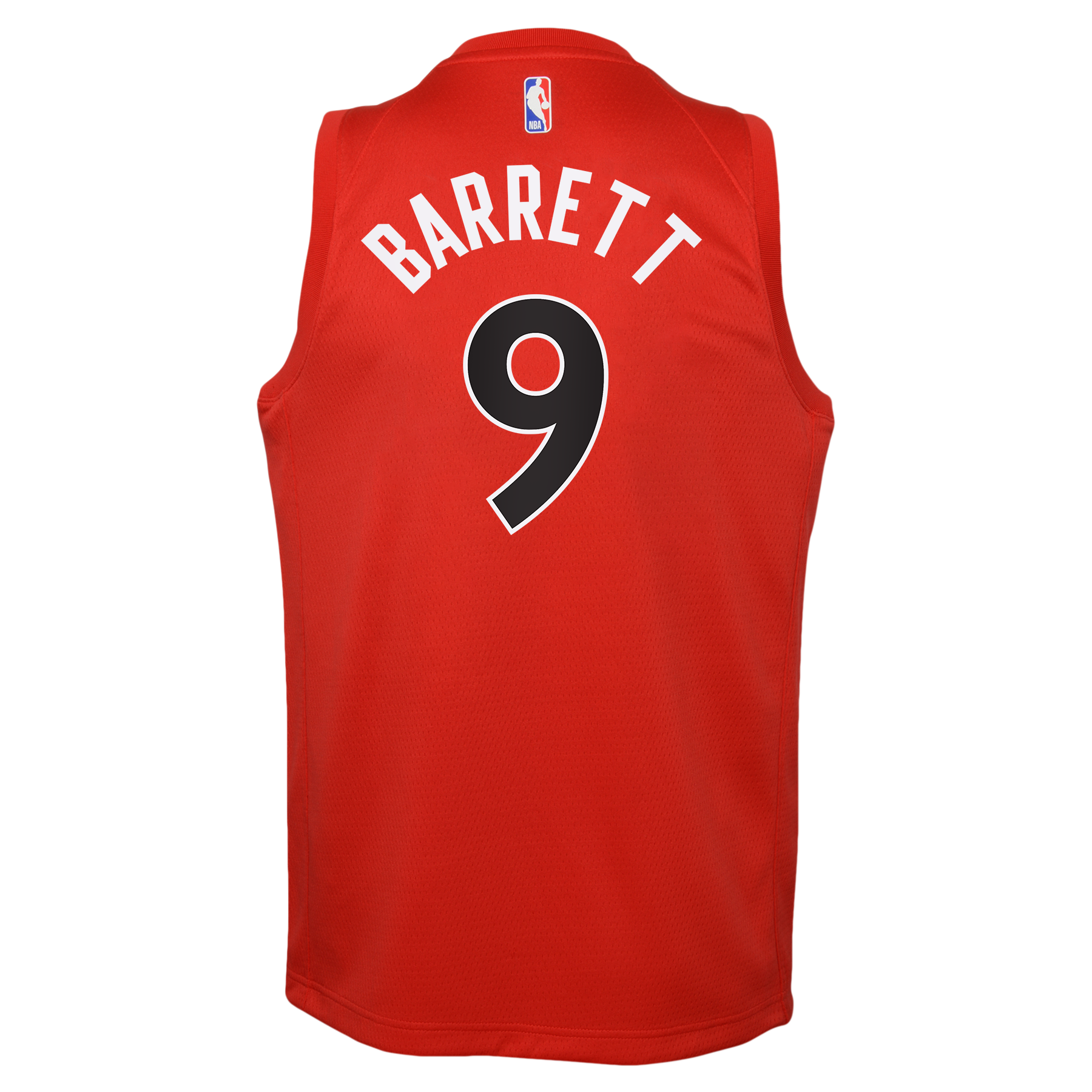 RJ Barrett Toronto Raptors Icon Edition Swingman Jersey - Red - Youth