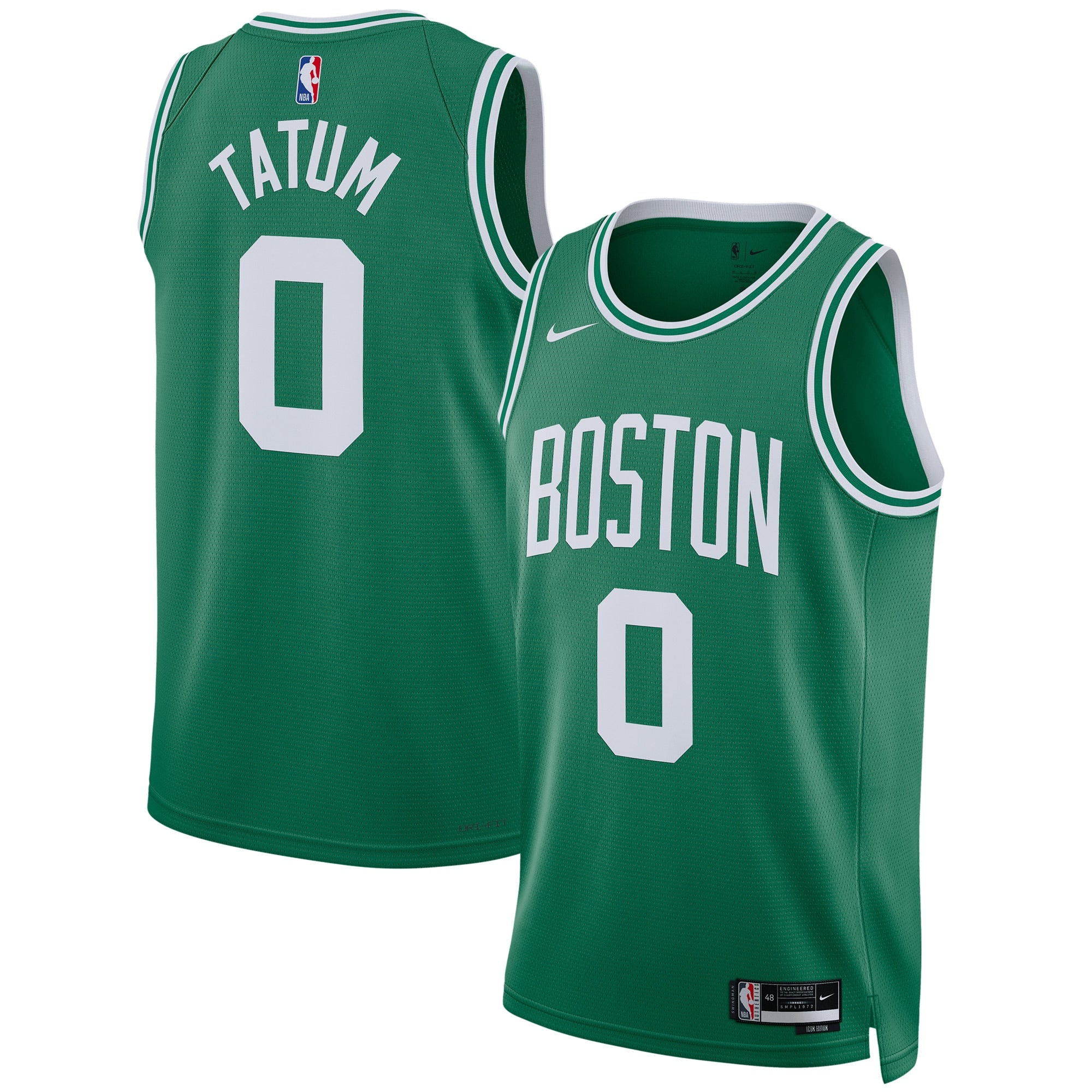 Jayson Tatum Boston Celtics Icon Edition Swingman Jersey - Kelly Green - Unisex