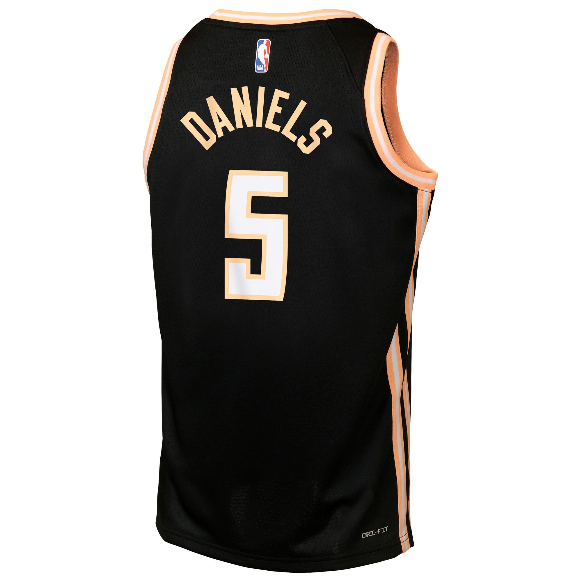 Dyson Daniels Atlanta Hawks 2025/26 City Edition Swingman Jersey - Black - Youth