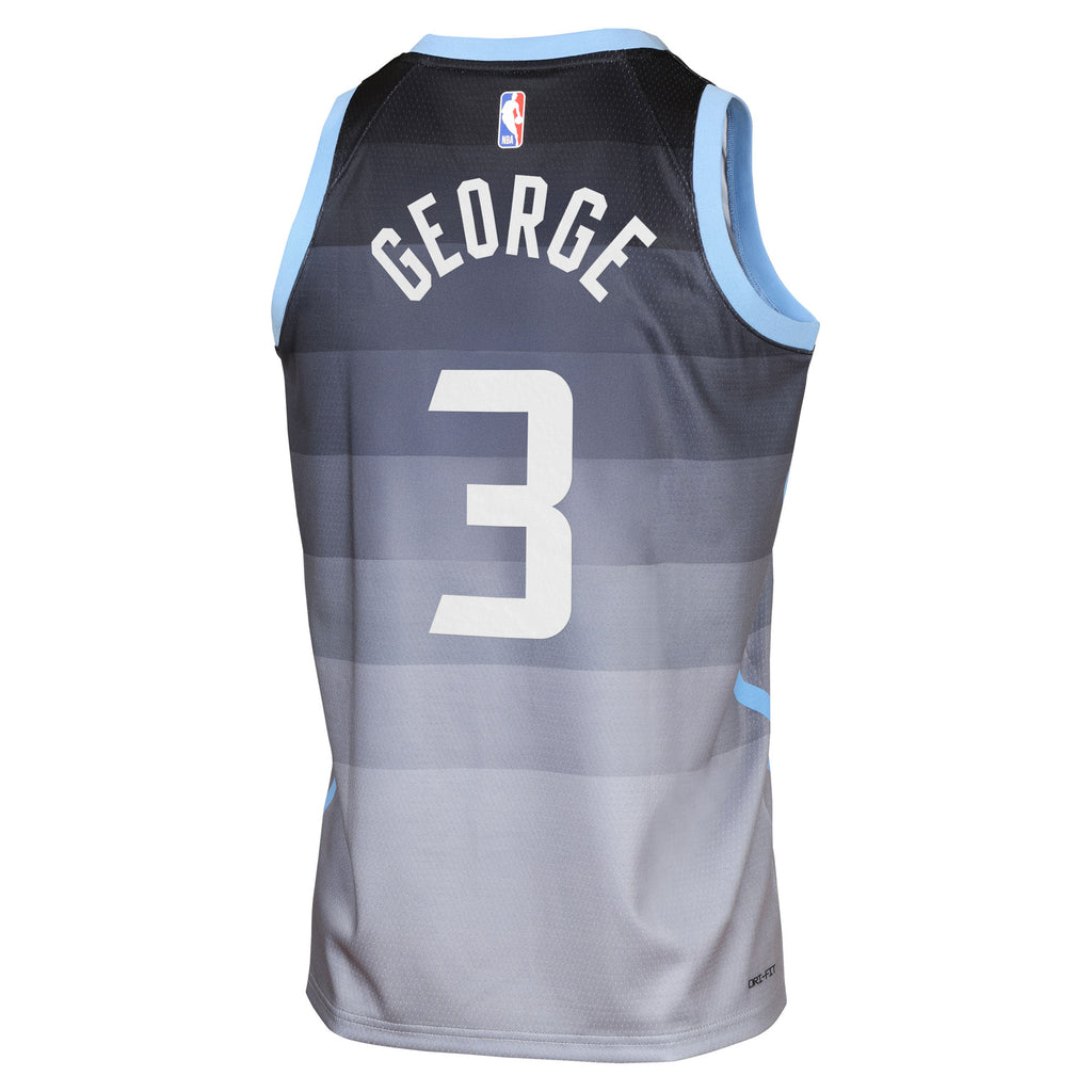 Keyonte George Utah Jazz 2025/26 City Edition Swingman Jersey - Gray - Youth