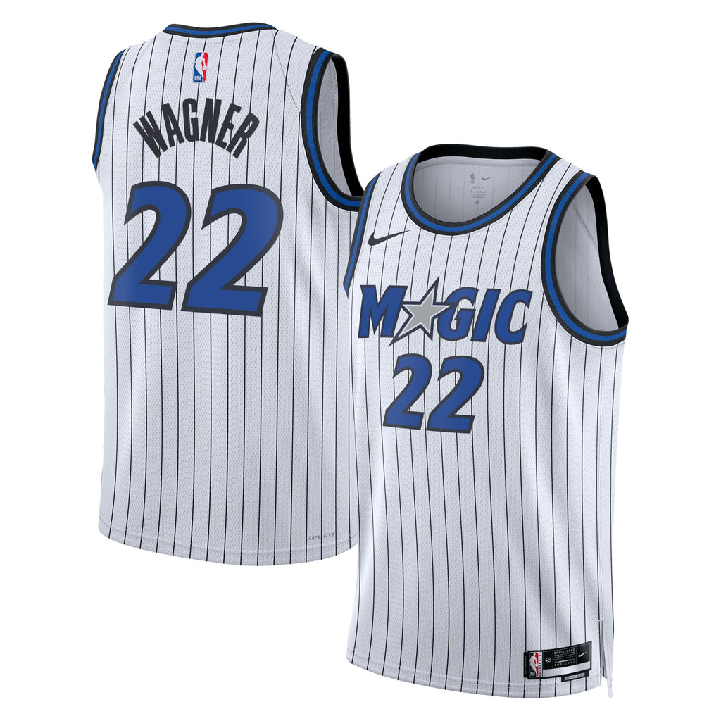 Franz Wagner Orlando Magic Association Edition Replica Swingman Jersey - White - Unisex