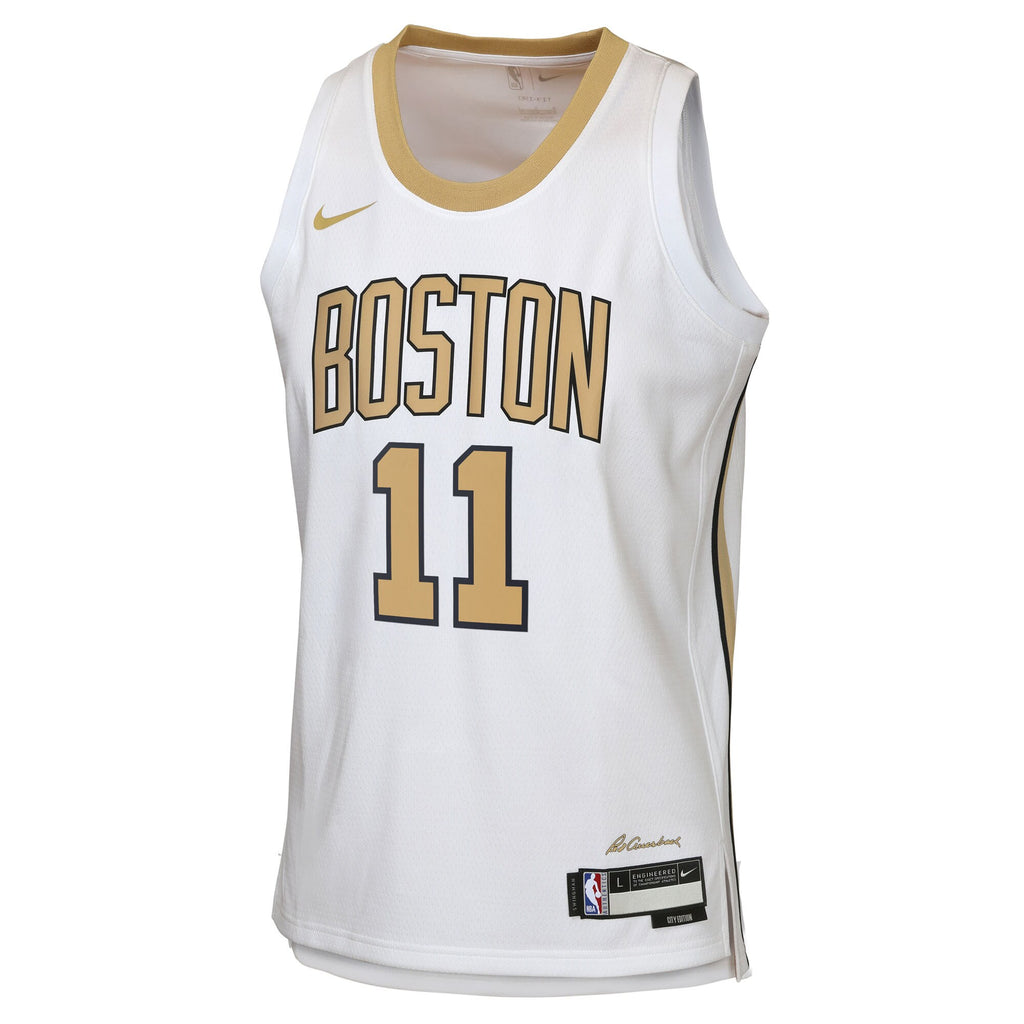 Payton Pritchard Boston Celtics 2025/26 City Edition Swingman Jersey - White - Youth