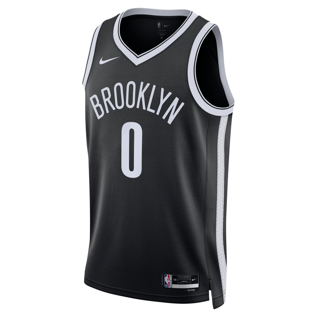 Mikel Brown Jr. Brooklyn Nets Swingman Icon Jersey - Black - Unisex