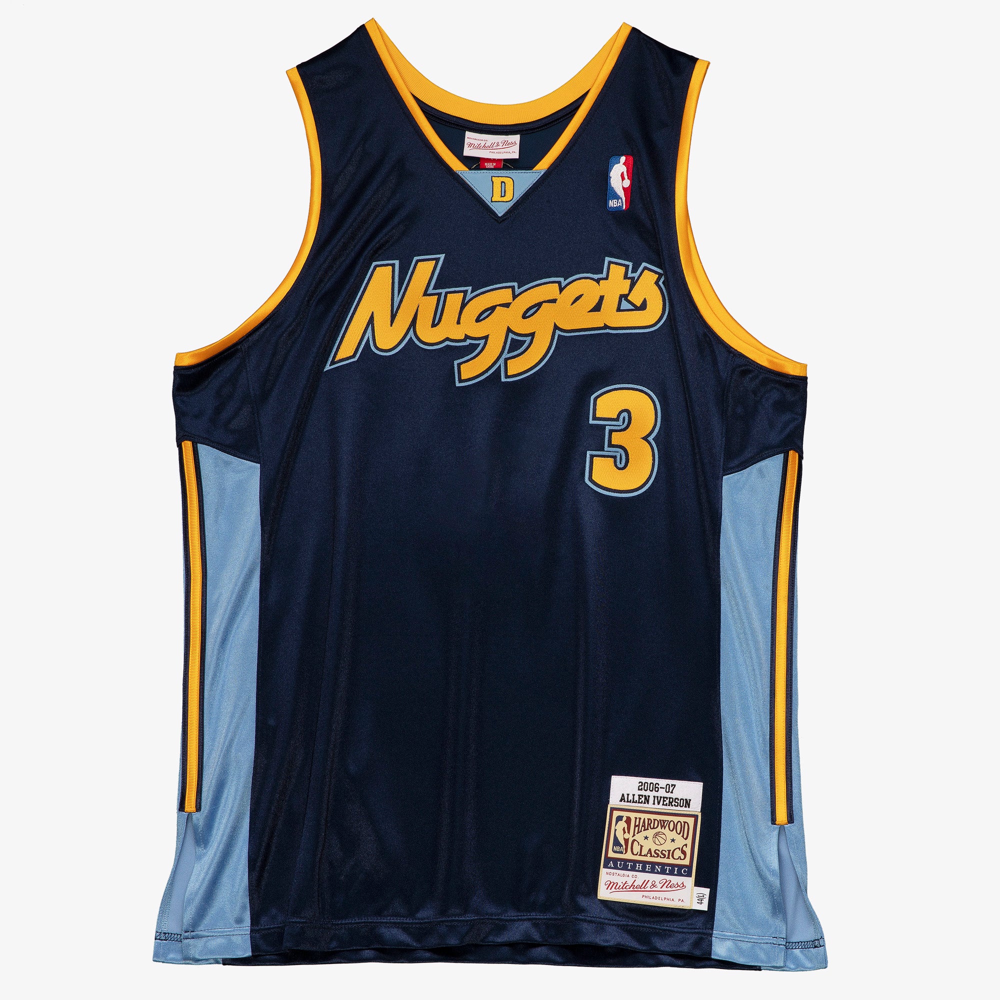 Allen Iverson Denver Nuggets 2006-07 Authentic Jersey