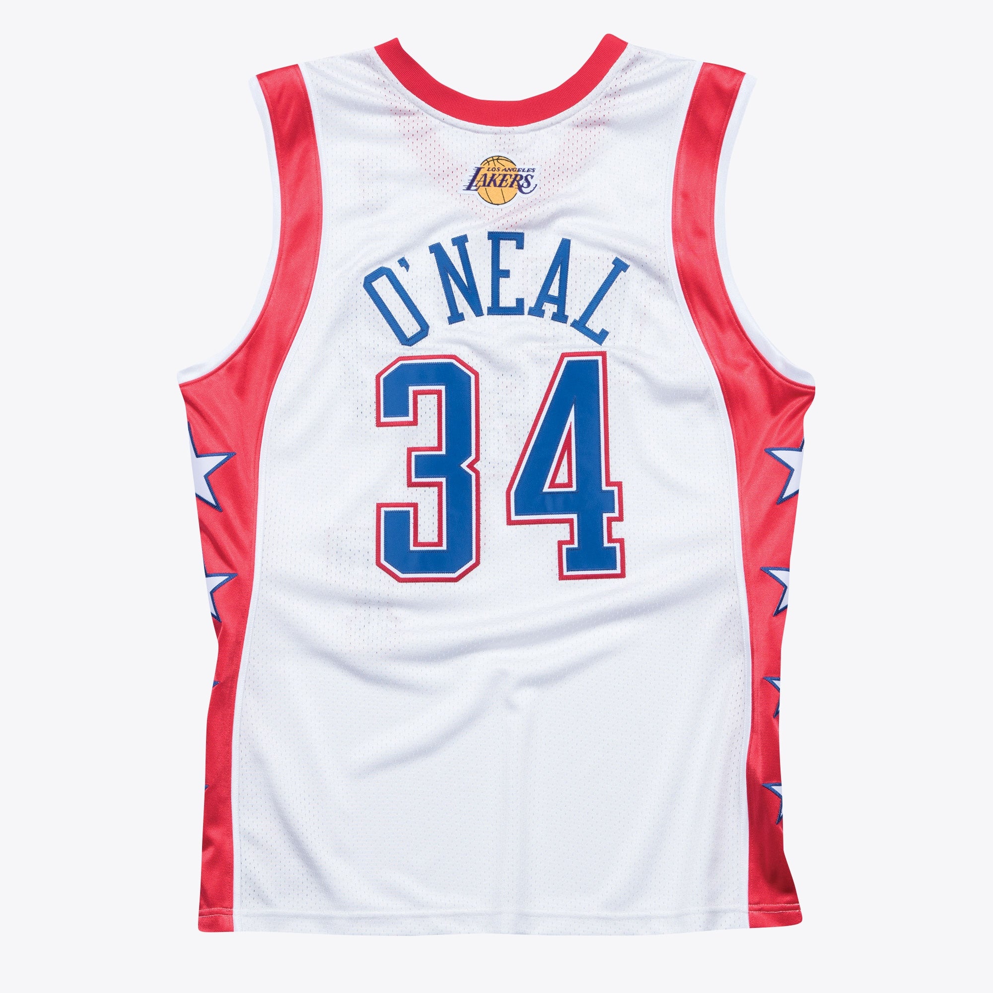 West Shaquille ONeal Los Angeles Lakers 2004 All-Star Authentic Jersey - White - Mens