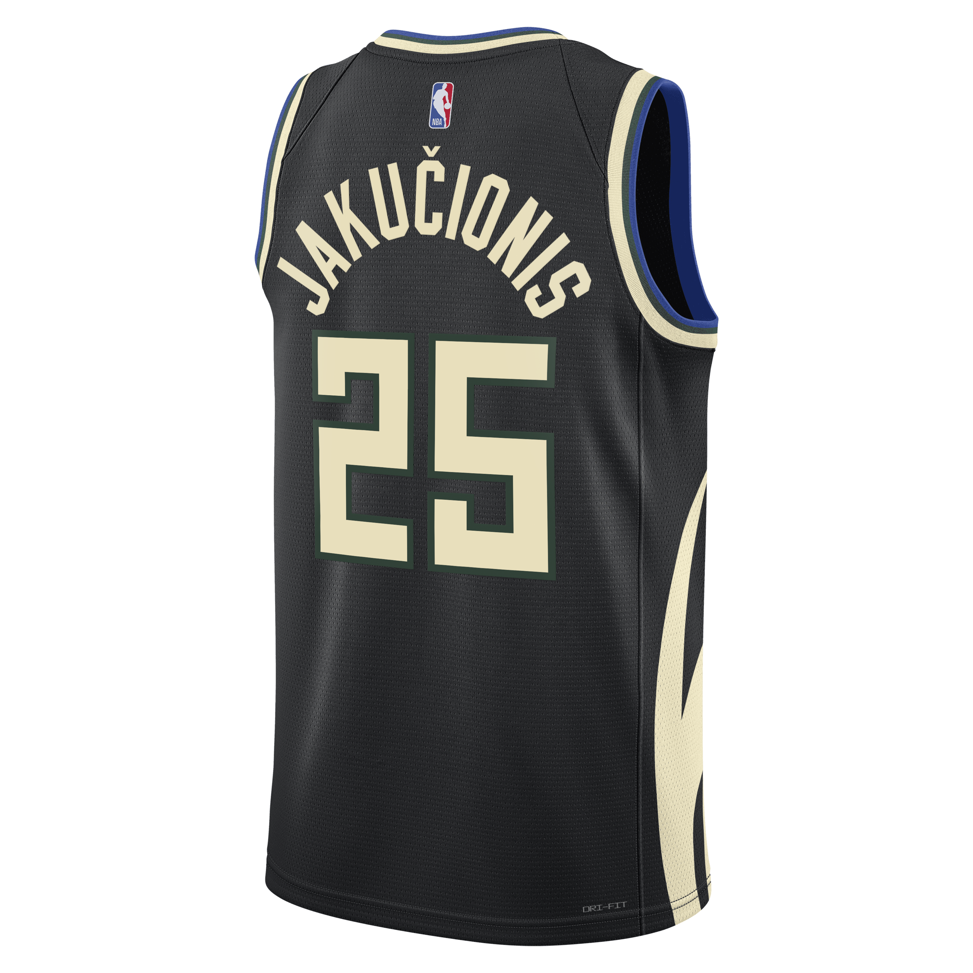 Kasparas Jakučionis Milwaukee Bucks Statement Edition Swingman Jersey - Hunter Green - Unisex