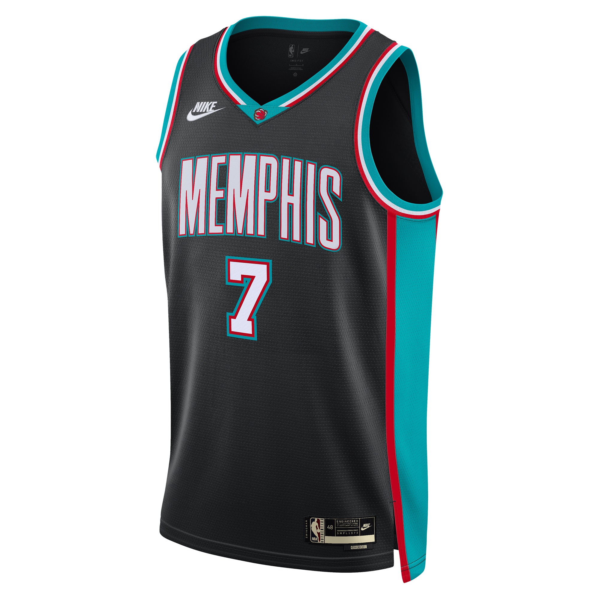 Santi Aldama Memphis Grizzlies Classic Edition Jersey - Black - Unisex