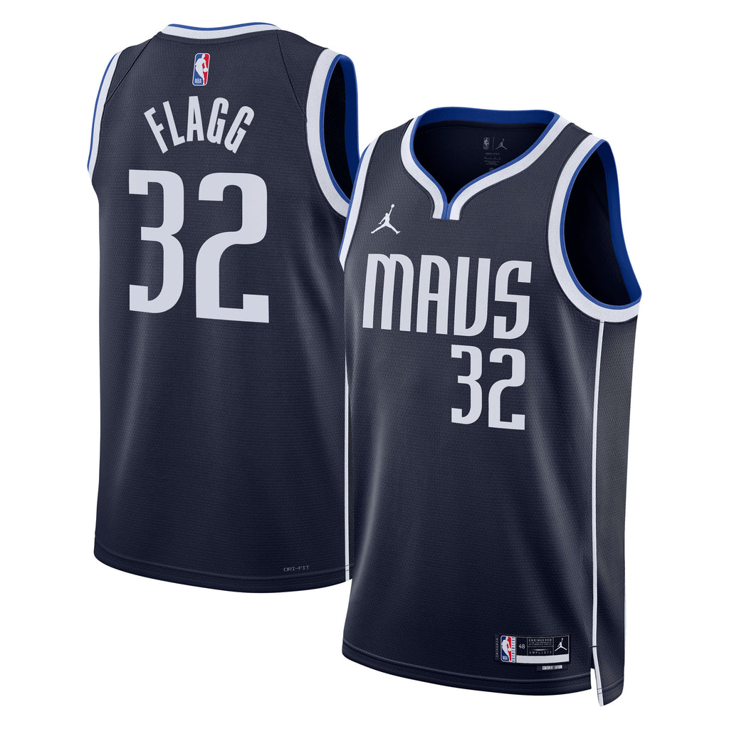 Cooper Flagg Dallas Mavericks 2025 Statement Edition Swingman Jersey - Navy - Unisex