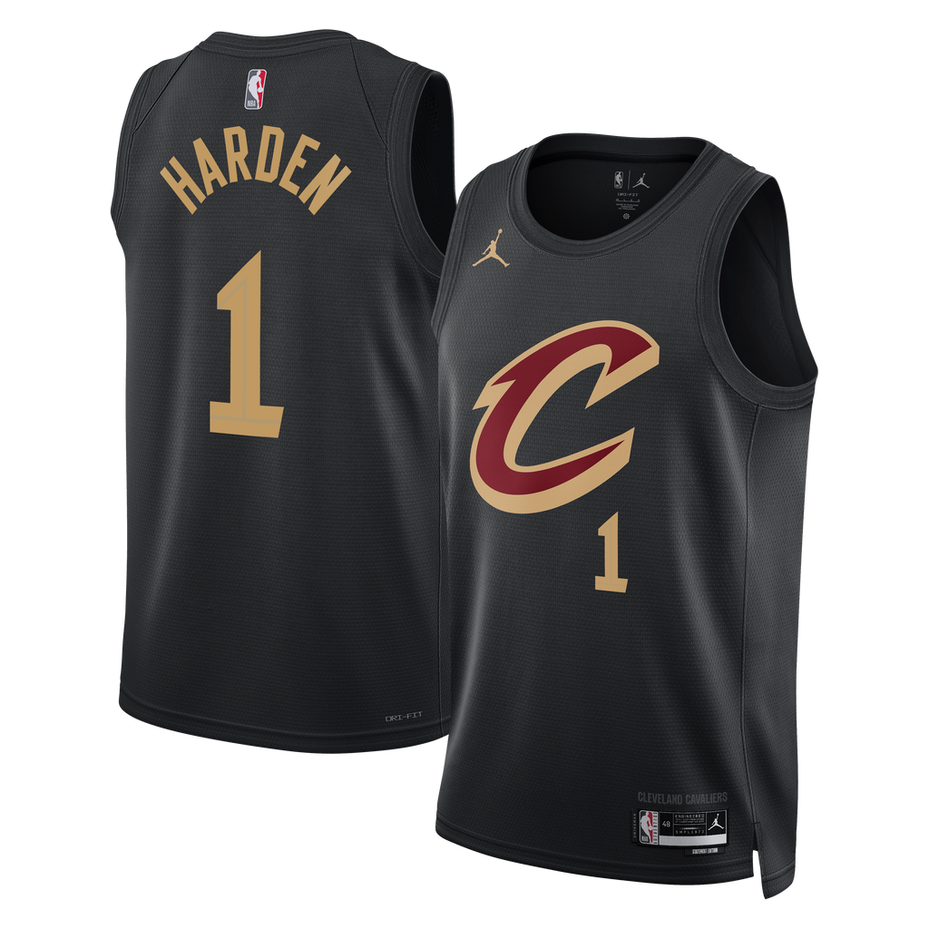 James Harden Cleveland Cavaliers Statement Edition Swingman Jersey - Black - Unisex