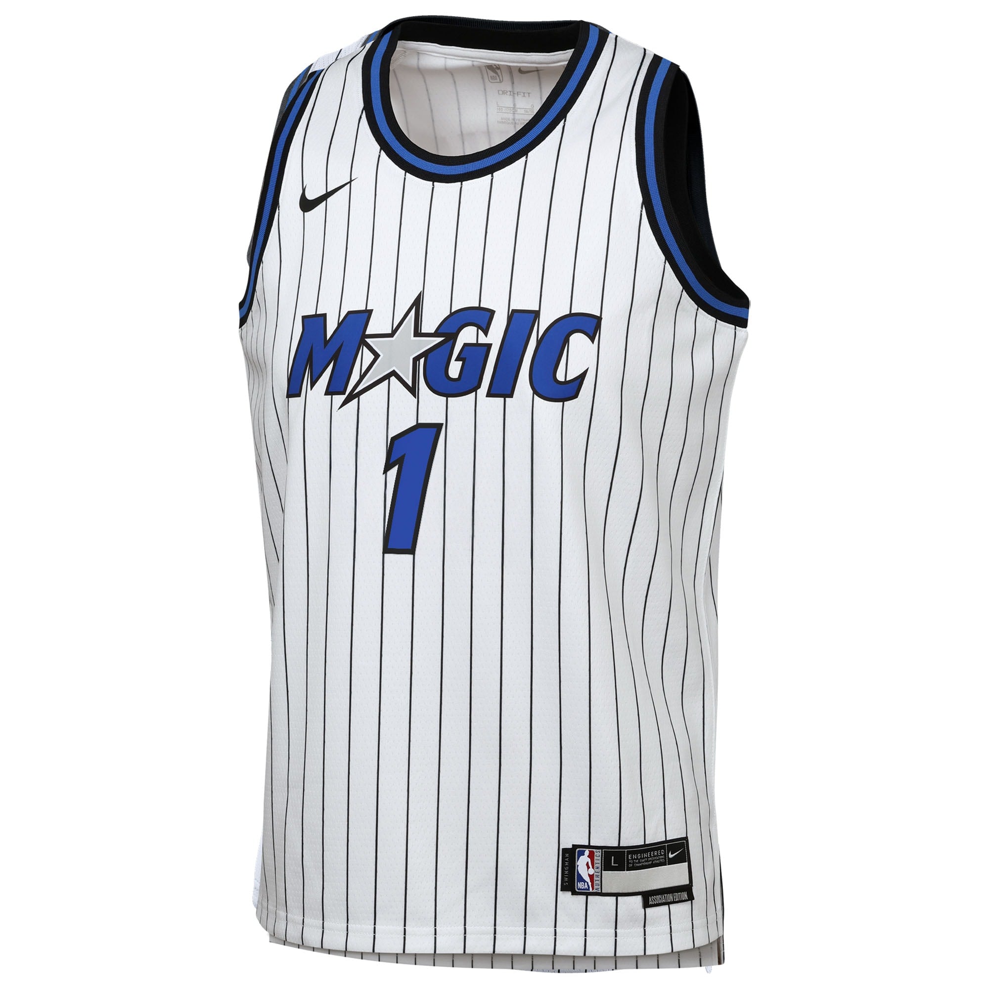 Jonathan Isaac Orlando Magic Association Edition Replica Swingman Jersey - White - Youth