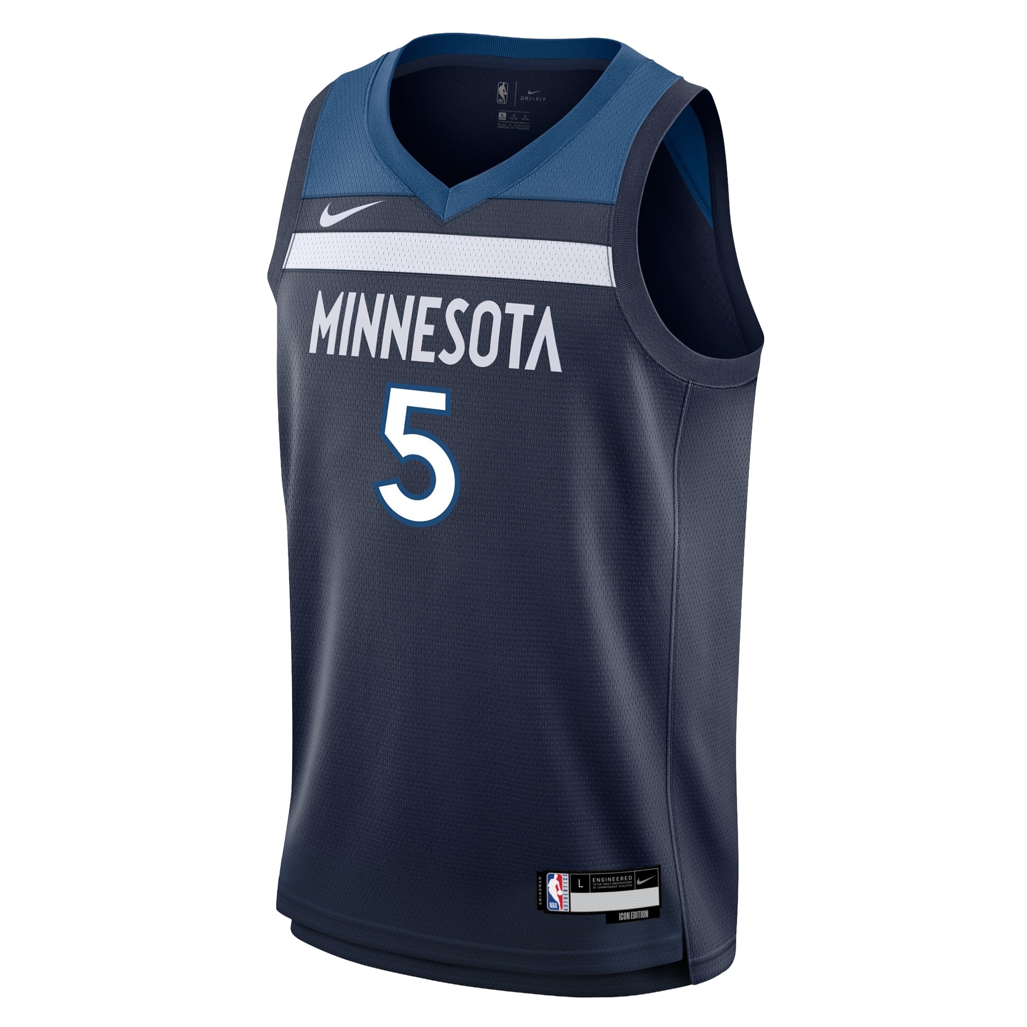 Anthony Edwards Minnesota Timberwolves Swingman Icon Jersey - Youth