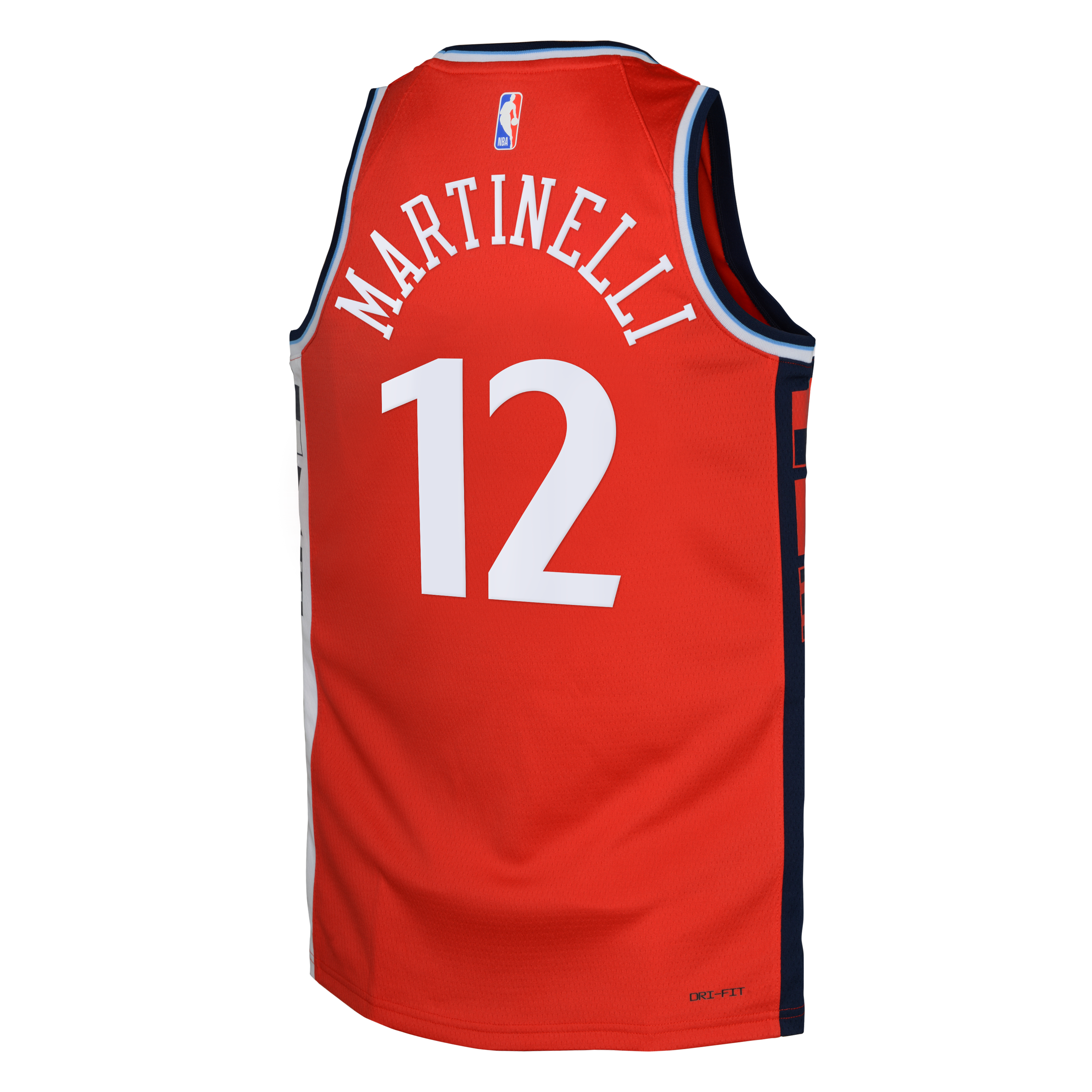 Nick Martinelli Los Angeles Clippers Statement Edition Swingman Jersey - Red - Youth