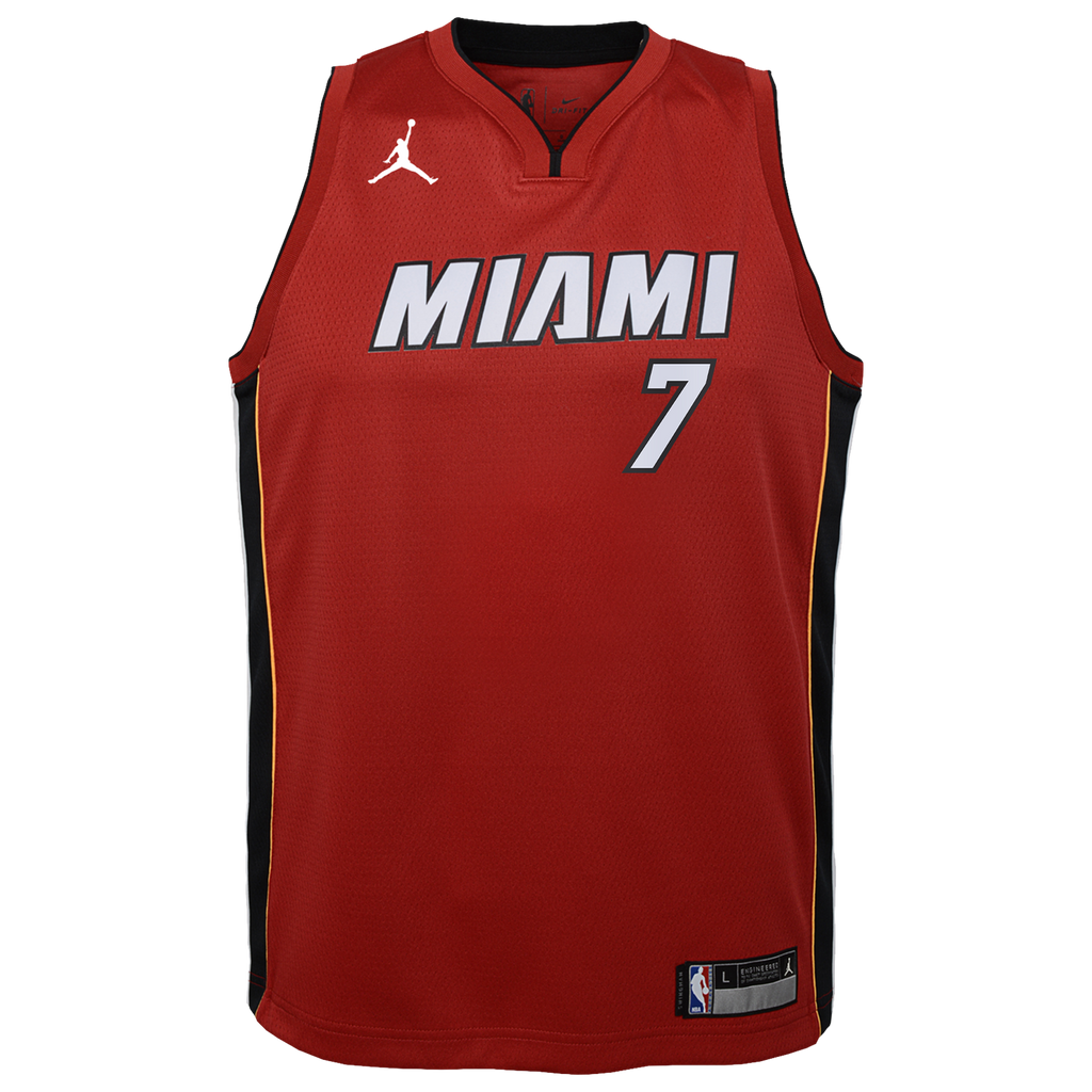 Giannis Antetokounmpo Miami Heat Statement Edition Swingman Jersey - Red - Youth