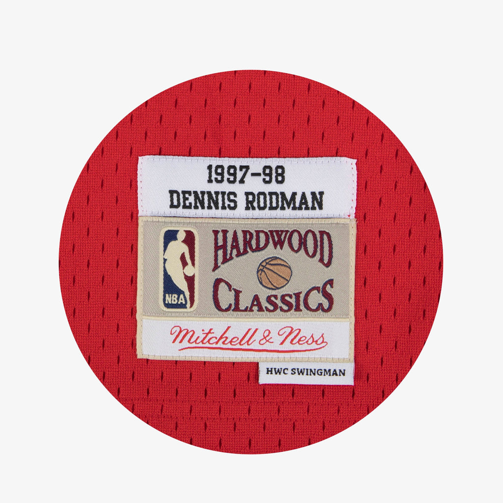 Dennis Rodman Chicago Bulls 1997-98 Swingman Road Jersey