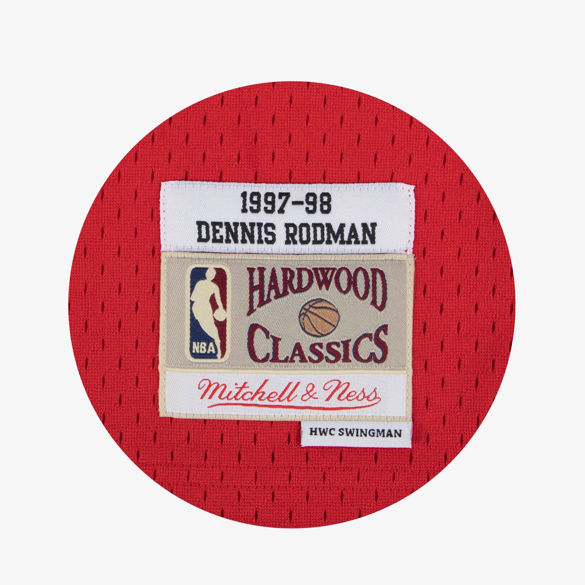 Dennis Rodman Chicago Bulls 1997-98 Swingman Road Jersey