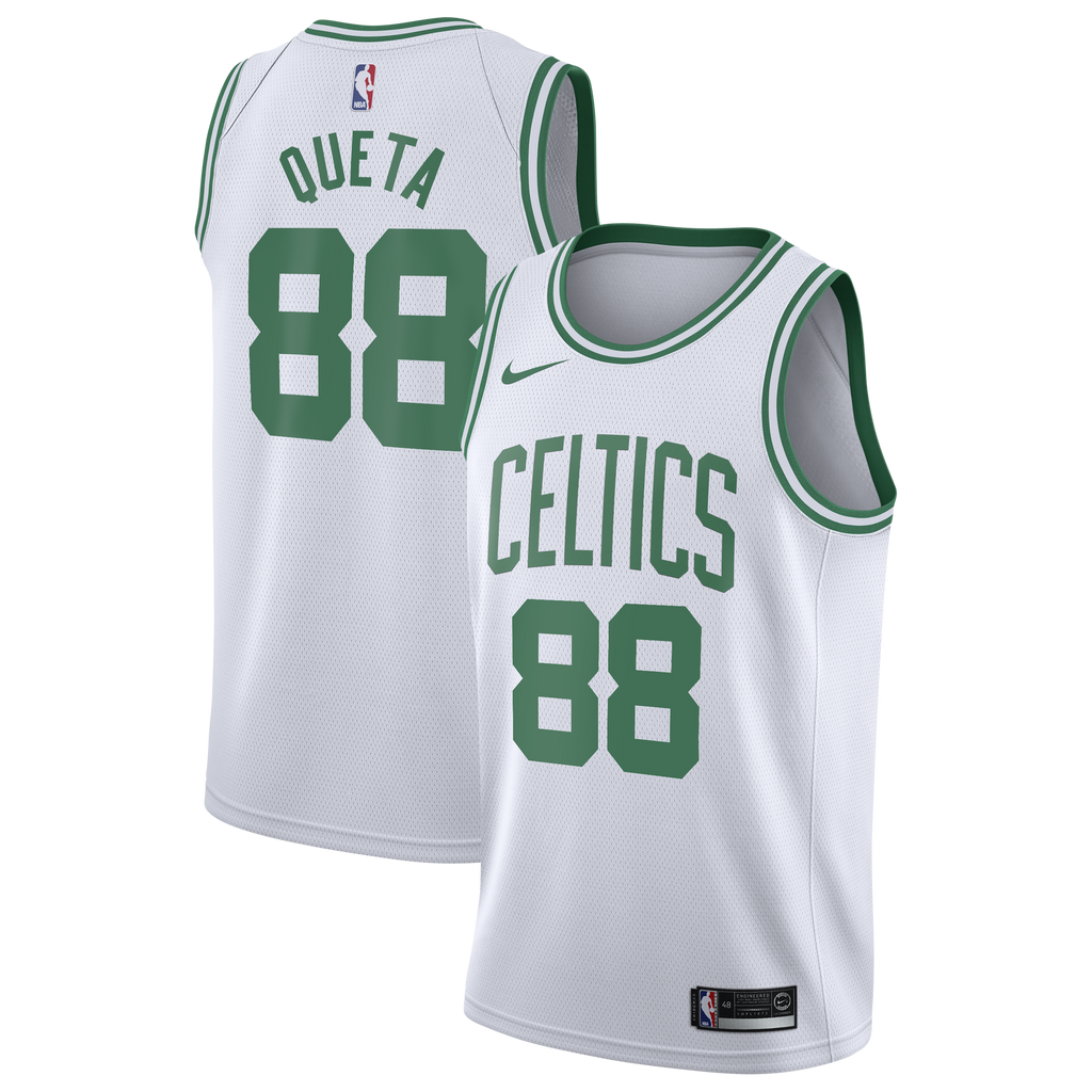 Neemias Queta Boston Celtics Association Edition Swingman Jersey - White - Youth