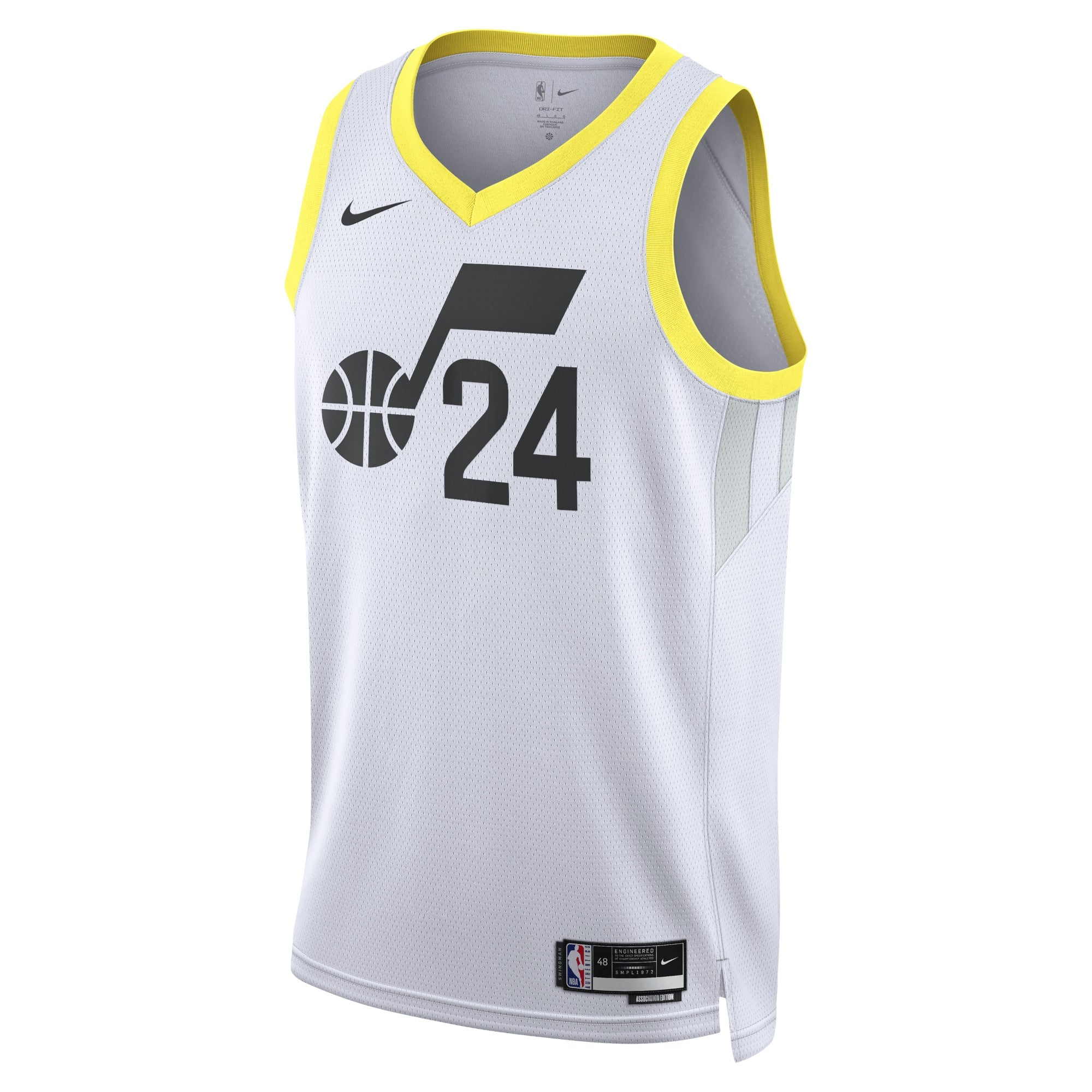 Walker Kessler Utah Jazz Association Edition Swingman Jersey - White - Unisex