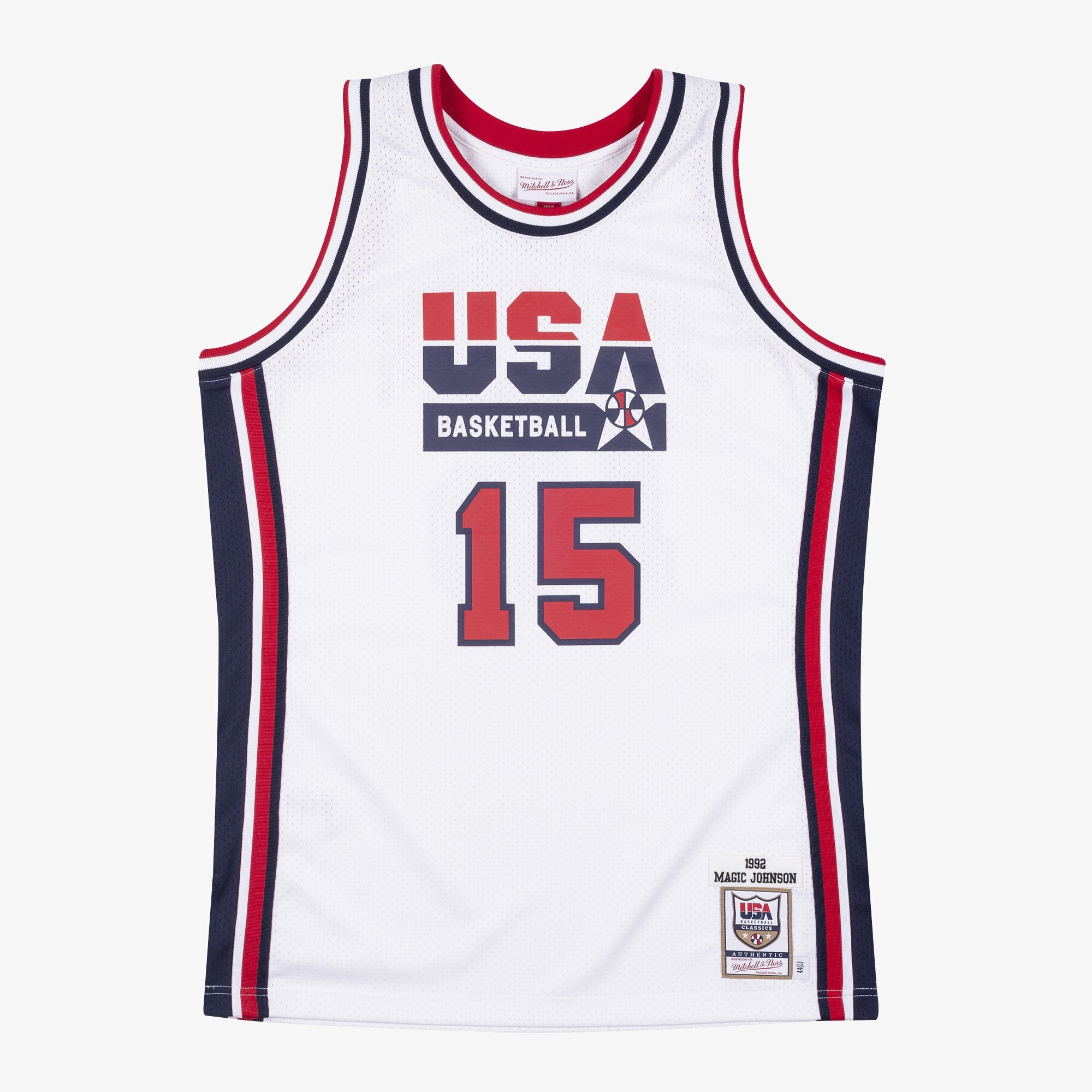 Magic Johnson USA Basketball 1992 Authentic Jersey