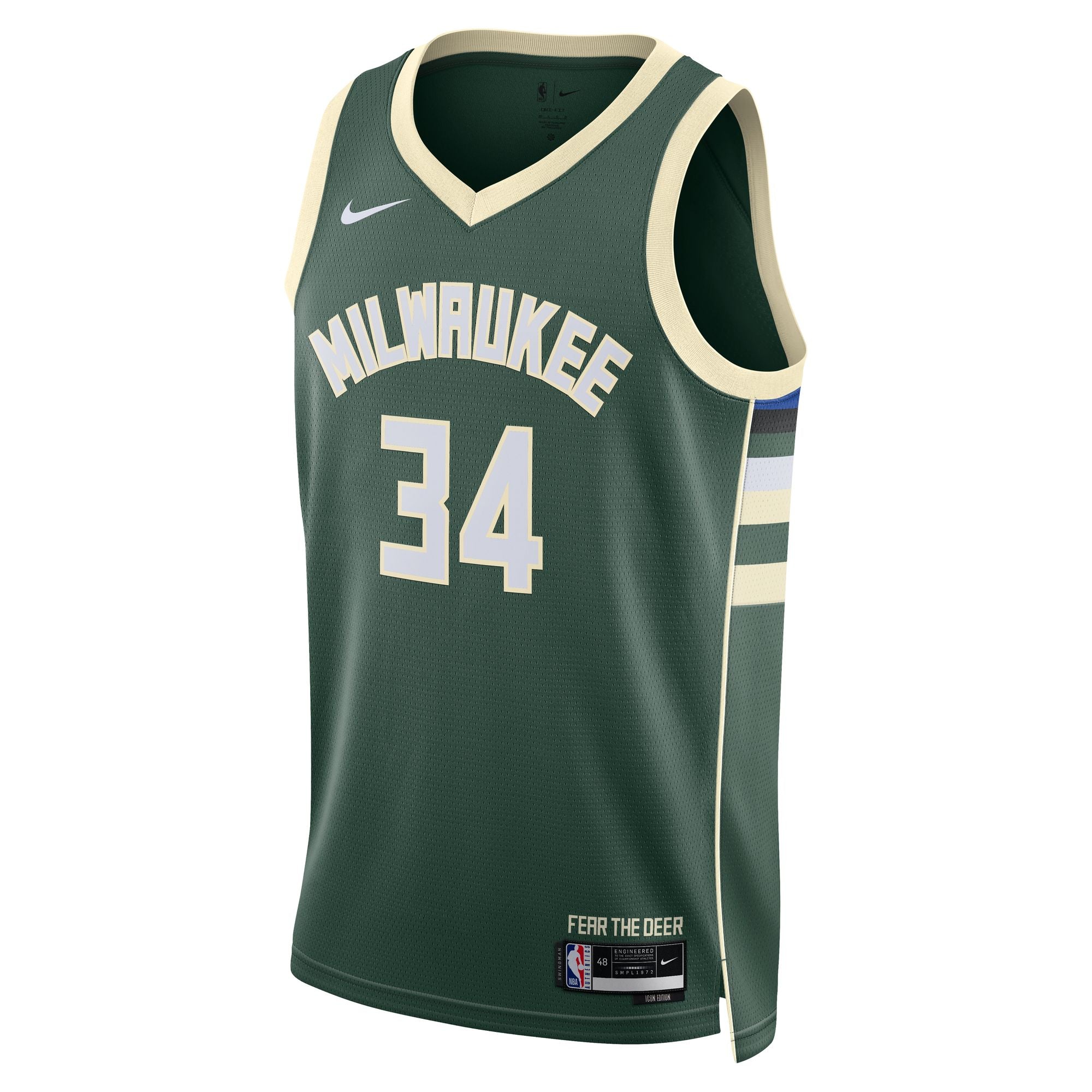 Giannis Antetokounmpo Milwaukee Bucks Swingman Icon Jersey