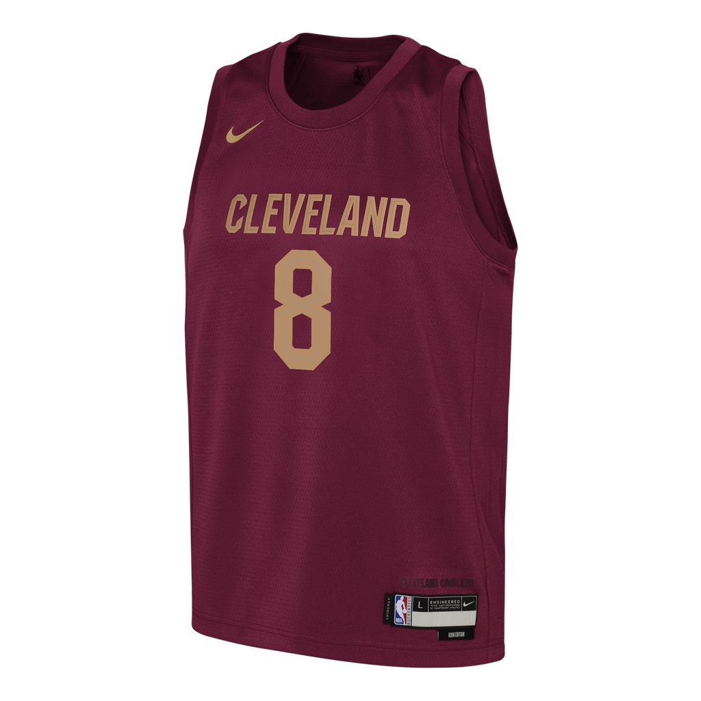Dennis Schröder Cleveland Cavaliers Icon Edition Swingman Jersey - Wine - Youth