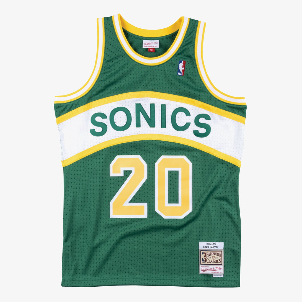Gary Payton Seattle Supersonics 1994 Swingman Road Jersey