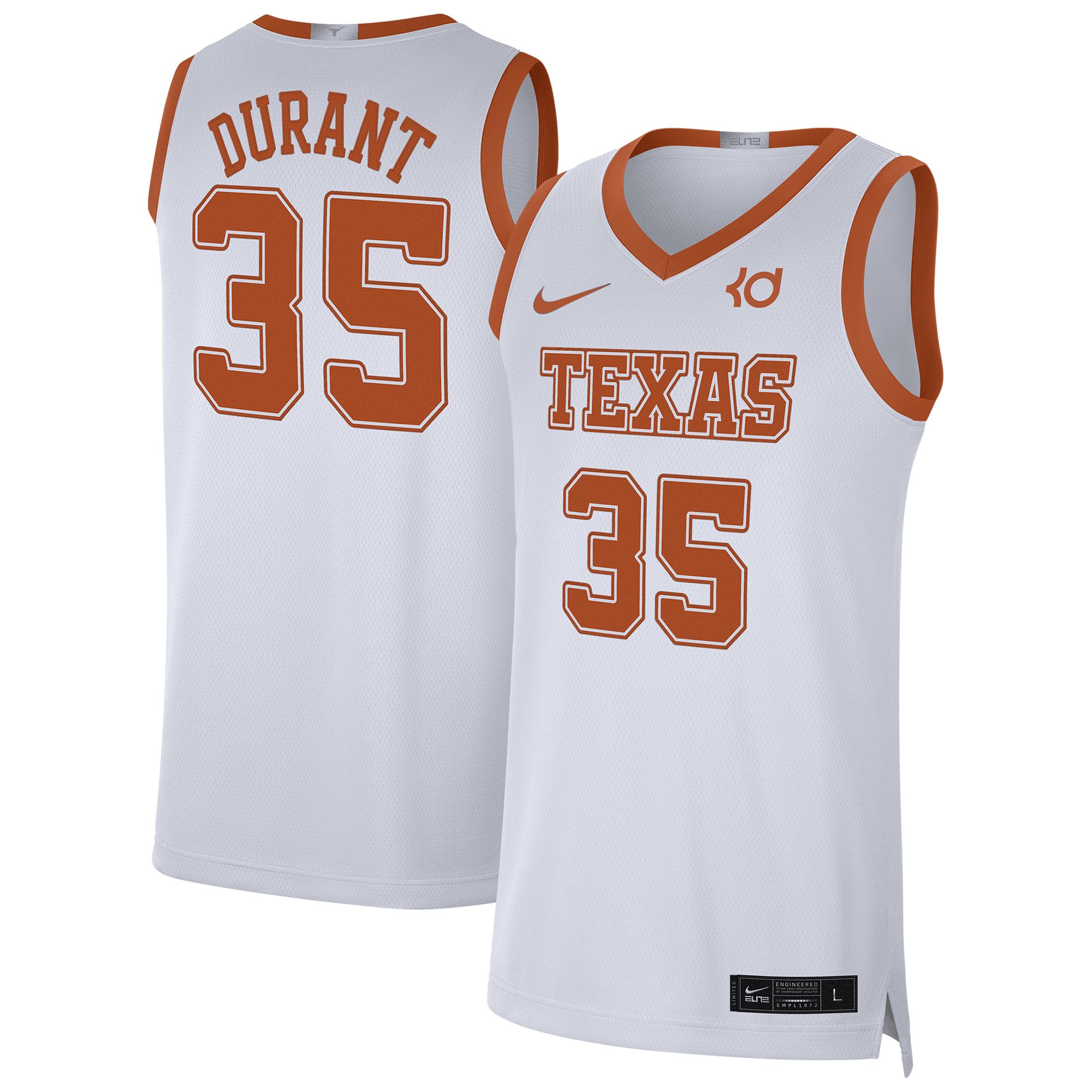 Kevin Durant Texas Longhorns Jersey - Mens
