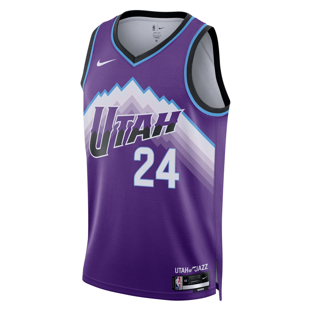 Walker Kessler Utah Jazz Icon Edition Replica Swingman Jersey - Purple - Youth