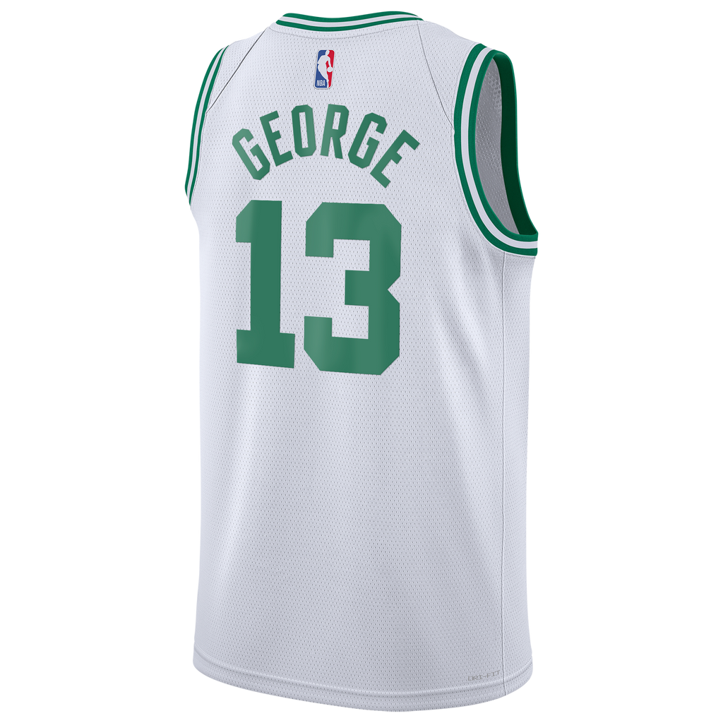 Paul George Boston Celtics Association Edition Swingman Jersey - White - Youth