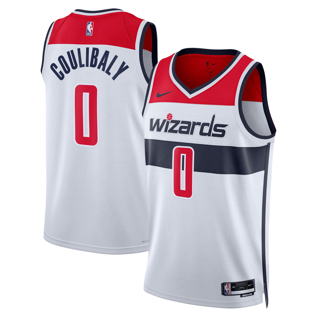 Bilal Coulibaly Washington Wizards Association Edition Swingman Jersey - White - Unisex