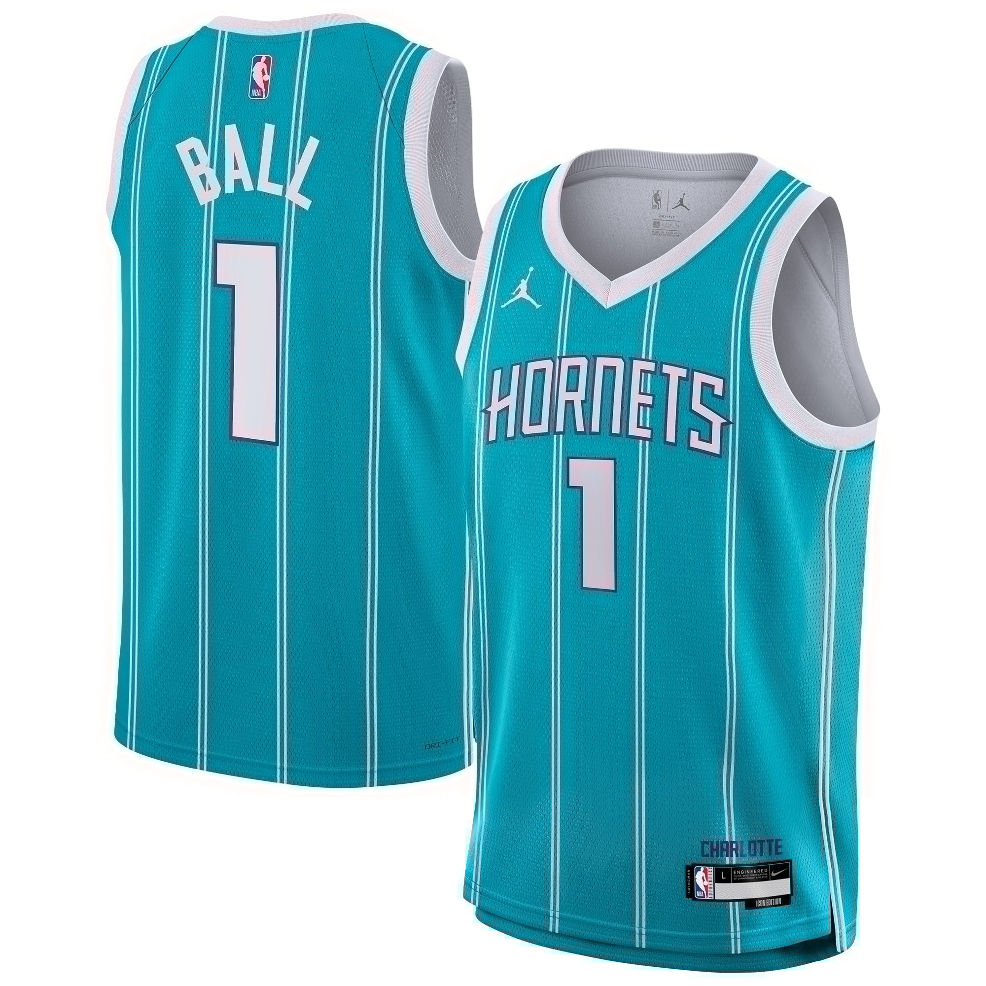 LaMelo Ball Charlotte Hornets Swingman Icon Jersey - Youth