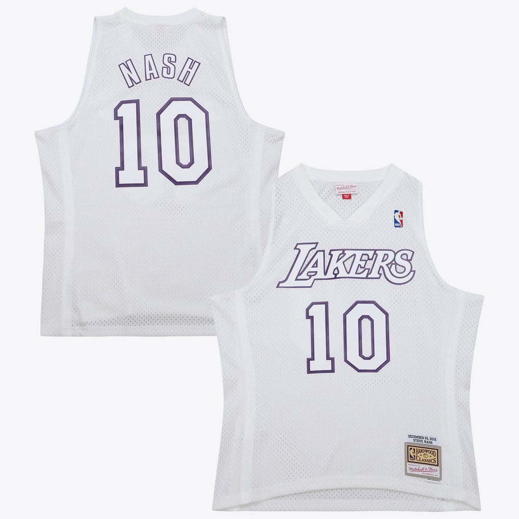 Steve Nash Los Angeles Lakers 2012 Day Authentic Jersey - White