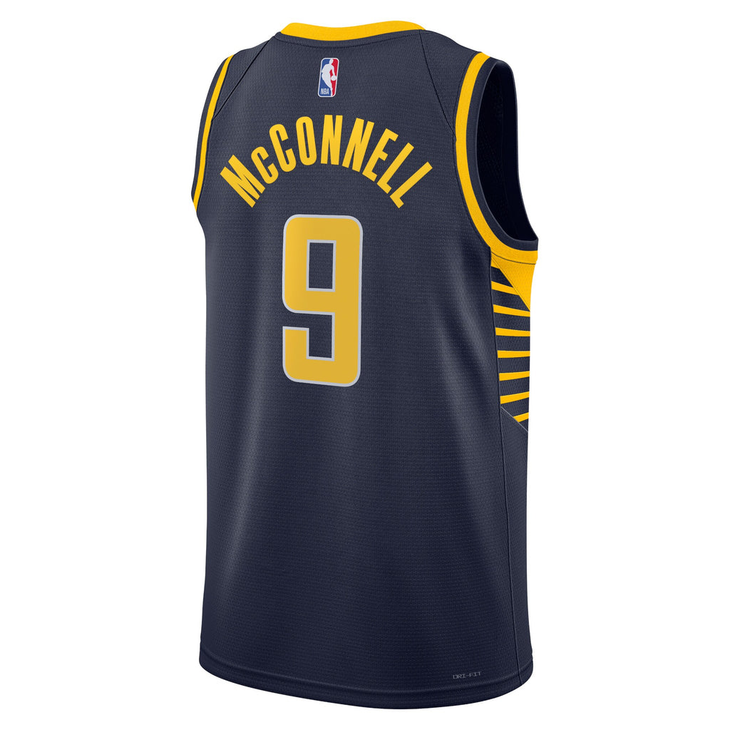 T.J. McConnell Indiana Pacers Icon Edition Swingman Jersey - Navy - Unisex