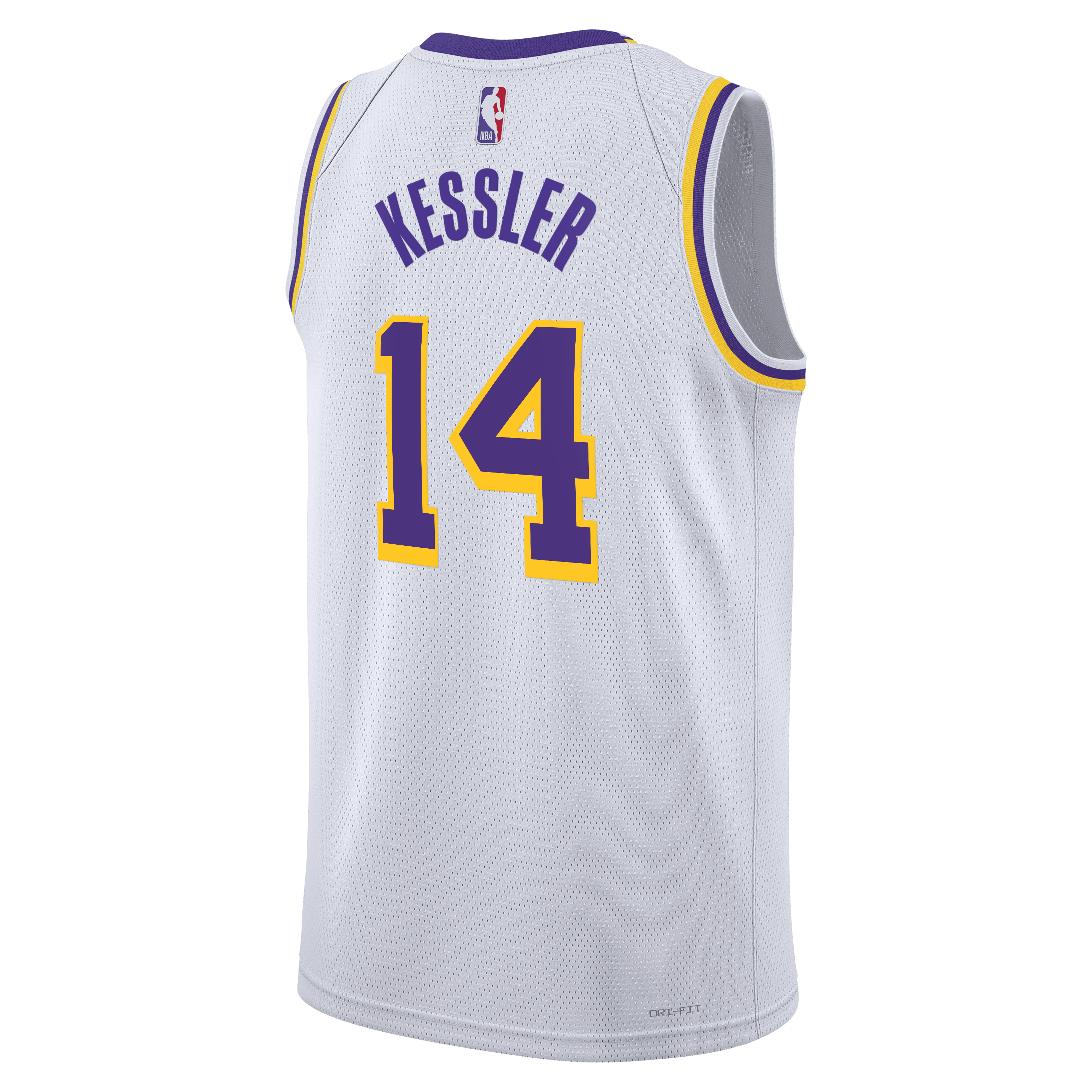 Walker Kessler Los Angeles Lakers Association Edition Swingman Jersey - White - Unisex