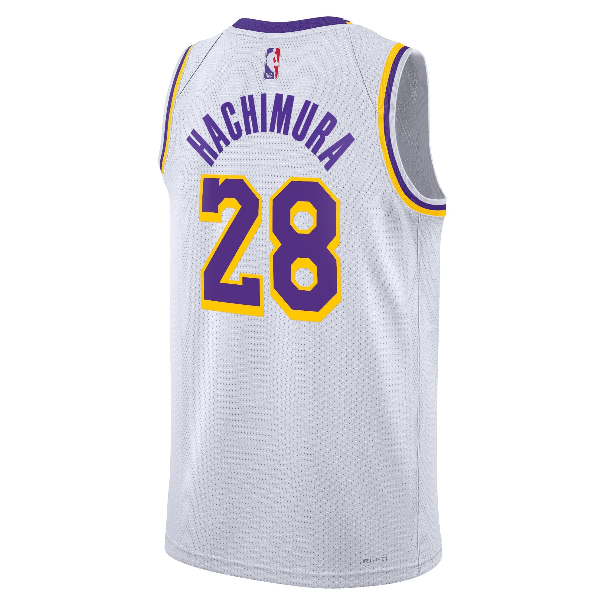 Rui Hachimura Los Angeles Lakers Association Edition Swingman Jersey - White - Unisex