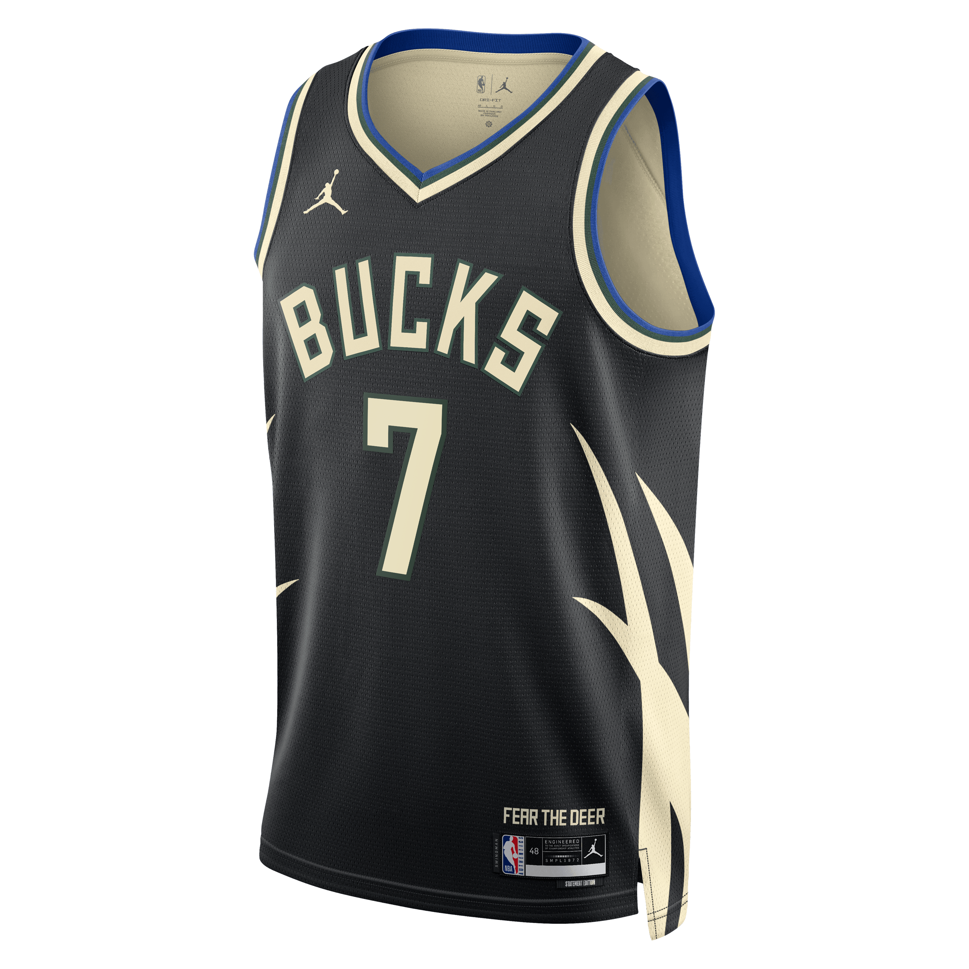 Kevin Porter Jr. Milwaukee Bucks Statement Edition Swingman Jersey - Hunter Green - Unisex