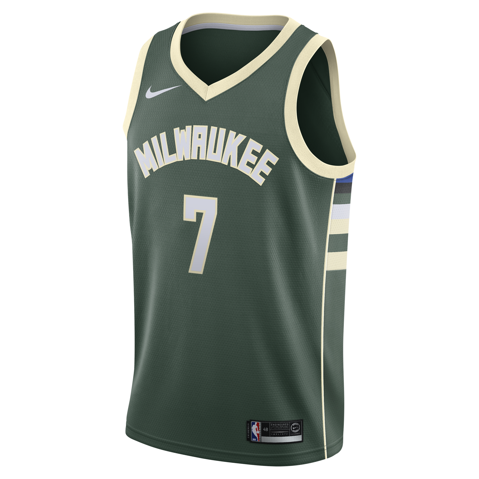 Kevin Porter Jr. Milwaukee Bucks Icon Edition Swingman Jersey - Hunter Green - Youth