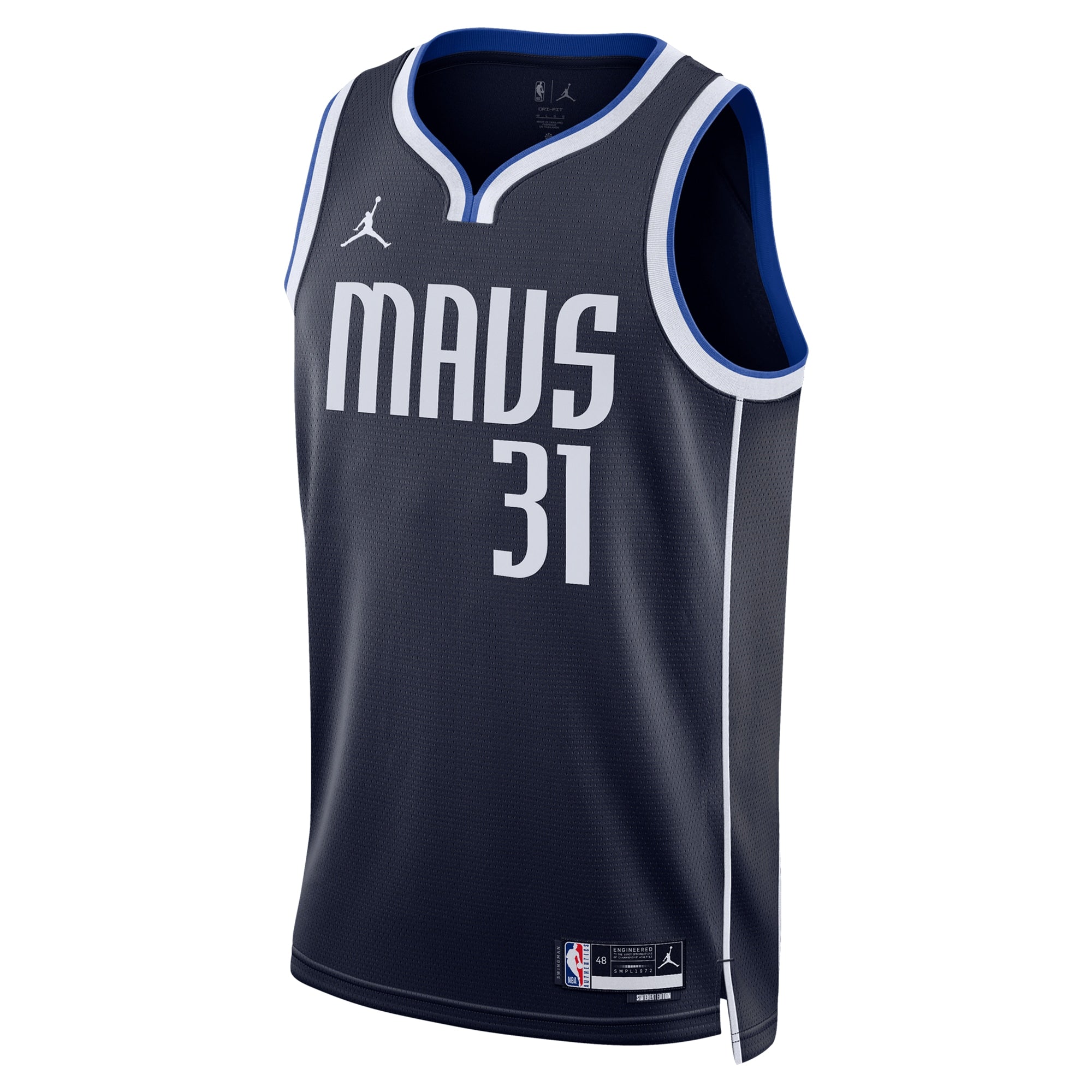 Klay Thompson Dallas Mavericks Statement Edition Swingman Jersey - Navy - Unisex
