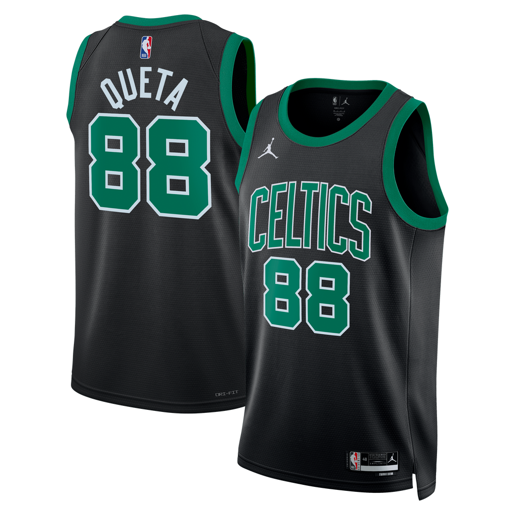 Neemias Queta Boston Celtics Statement Edition Swingman Jersey - Black - Unisex