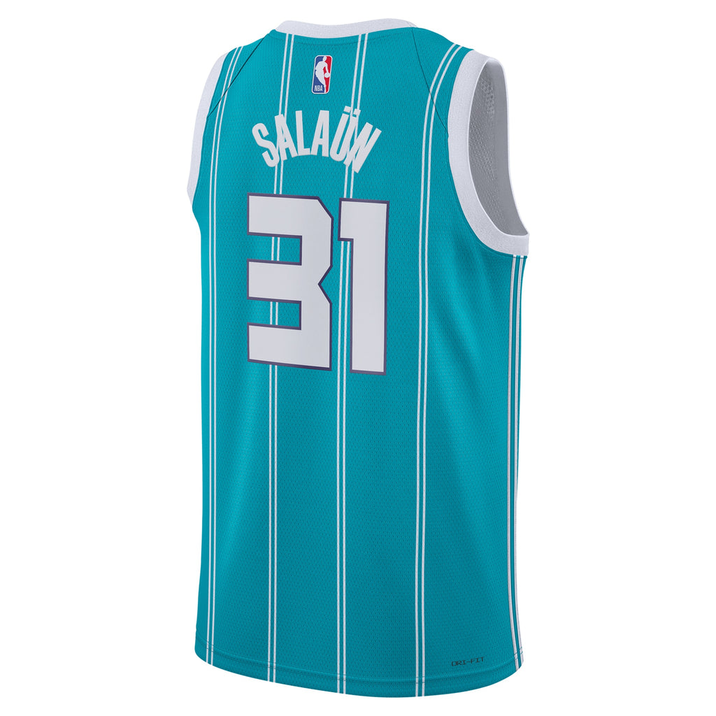 Tidjane Salaün Charlotte Hornets Icon Edition Swingman Jersey - Teal - Unisex