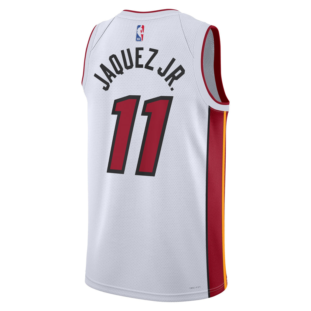 Jaime Jaquez Jr. Miami Heat Association Edition Swingman Jersey - White - Unisex