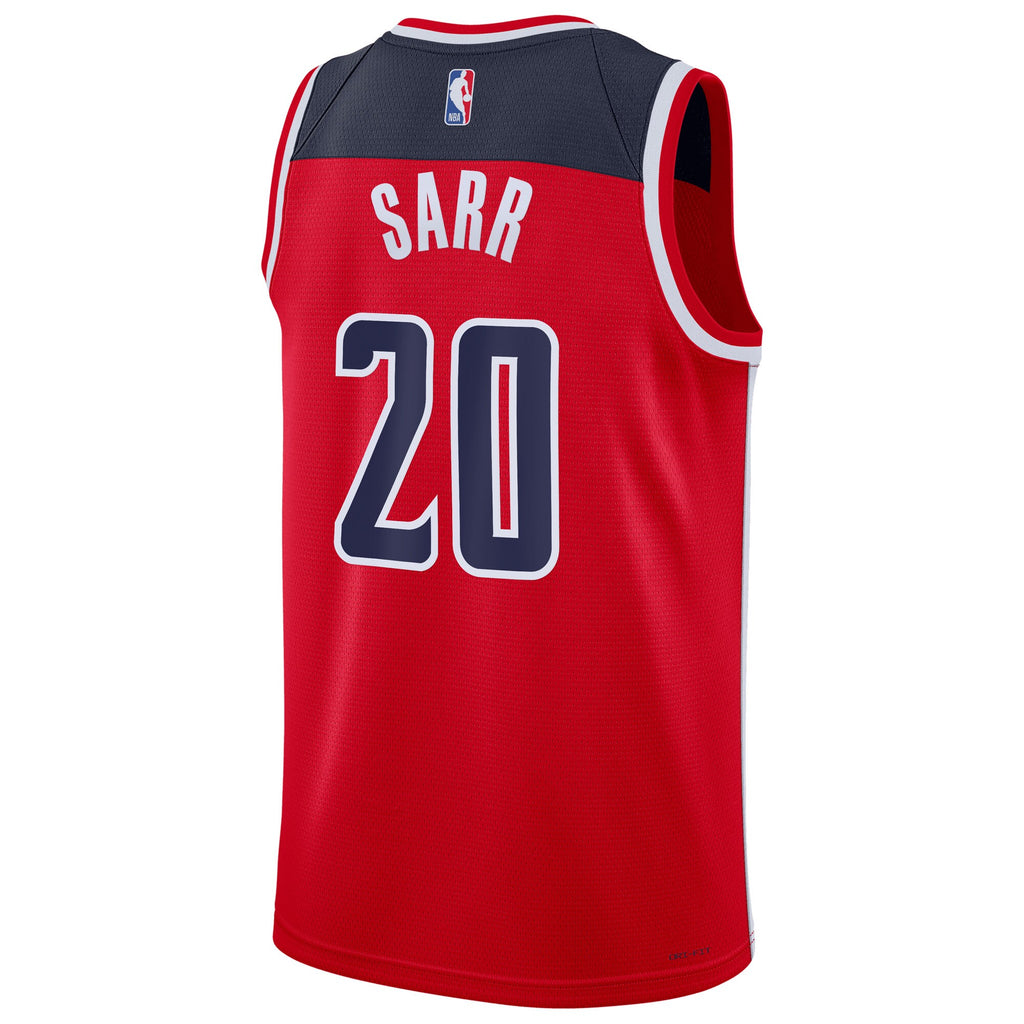 Alexandre Sarr Washington Wizards Swingman Icon Jersey - Red - Unisex