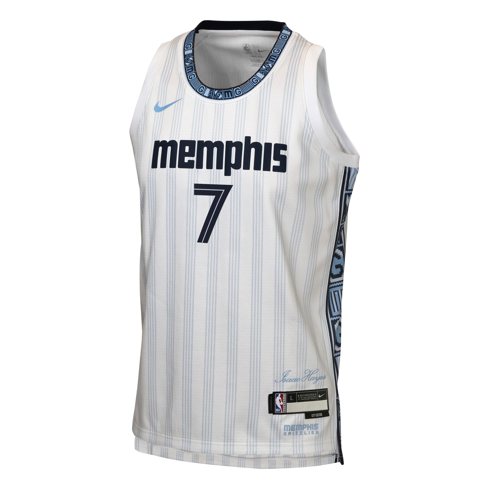 Santi Aldama Memphis Grizzlies 2025/26 City Edition Swingman Jersey - Gray - Youth